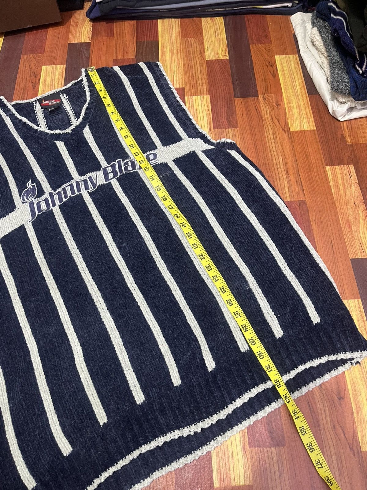 Vintage Johnny Blaze Wu-Tang Method Man Knit Vest XXL Size US XXL / EU 58 / 5 - 14 Thumbnail