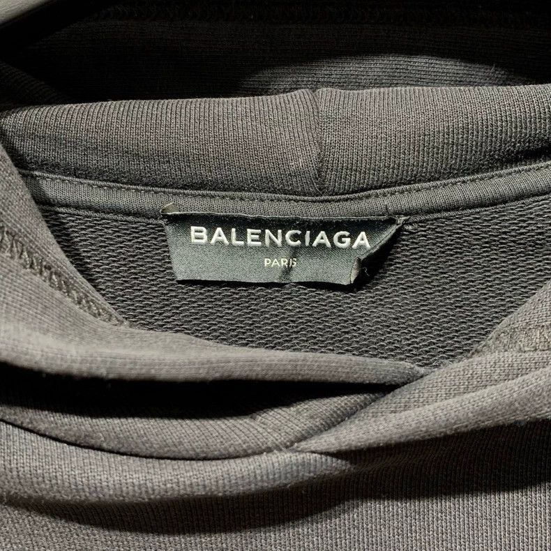 Balenciaga Balenciaga Black Sinner Hoodie Size US M / EU 48-50 / 2 - 3 Thumbnail