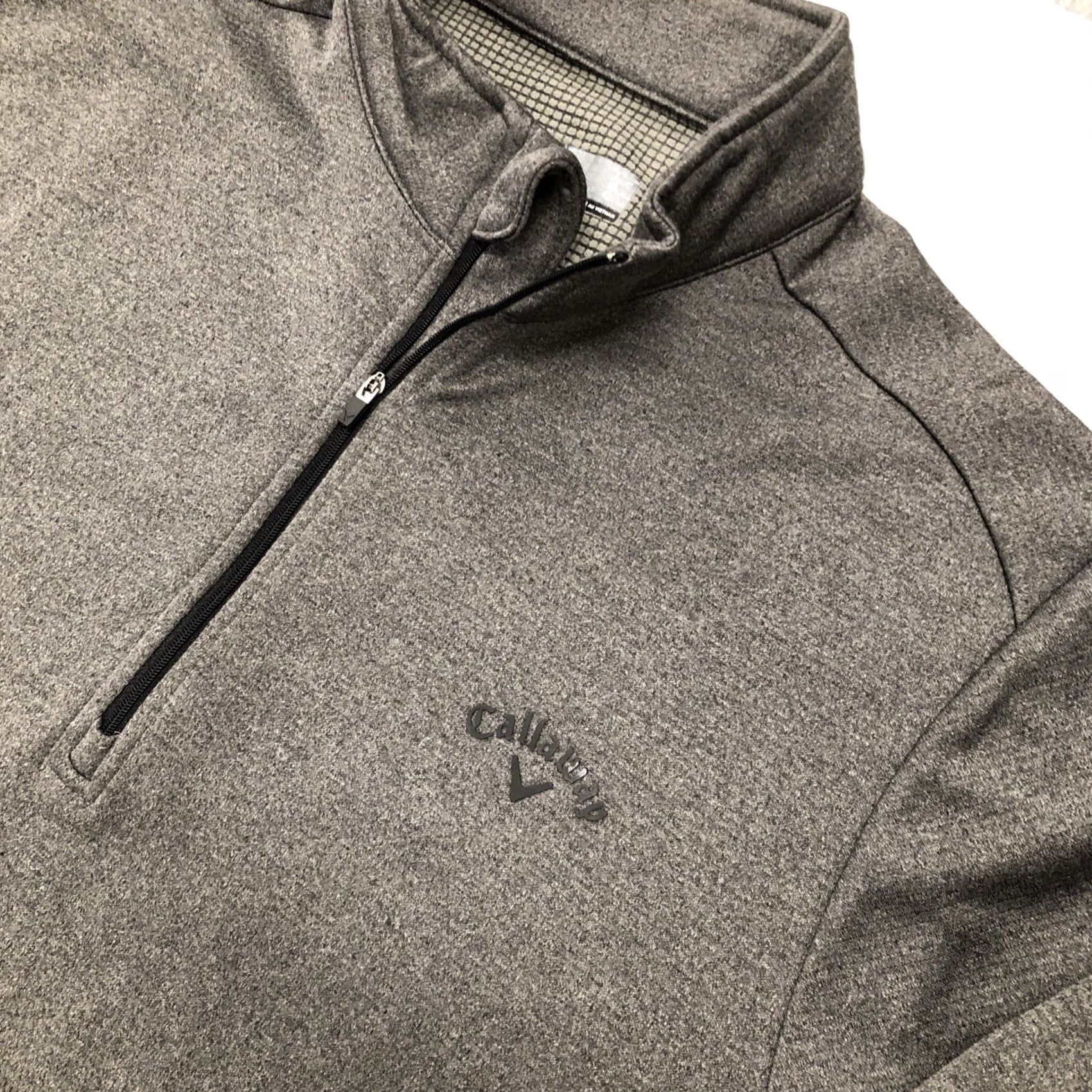 Callaway CALLAWAY 1/4 ZIP GOLF PULLOVER MENS LARGE GRAY Size US L / EU 52-54 / 3 - 2 Thumbnail