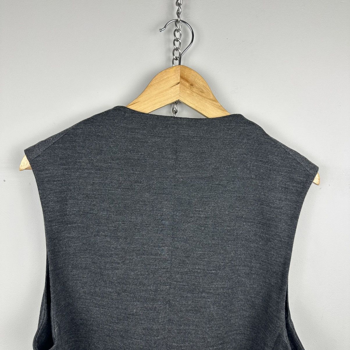 Z Zegna Vintage Z Zegna Wool Vest Men’s Size: 50 Size 50R - 18 Thumbnail