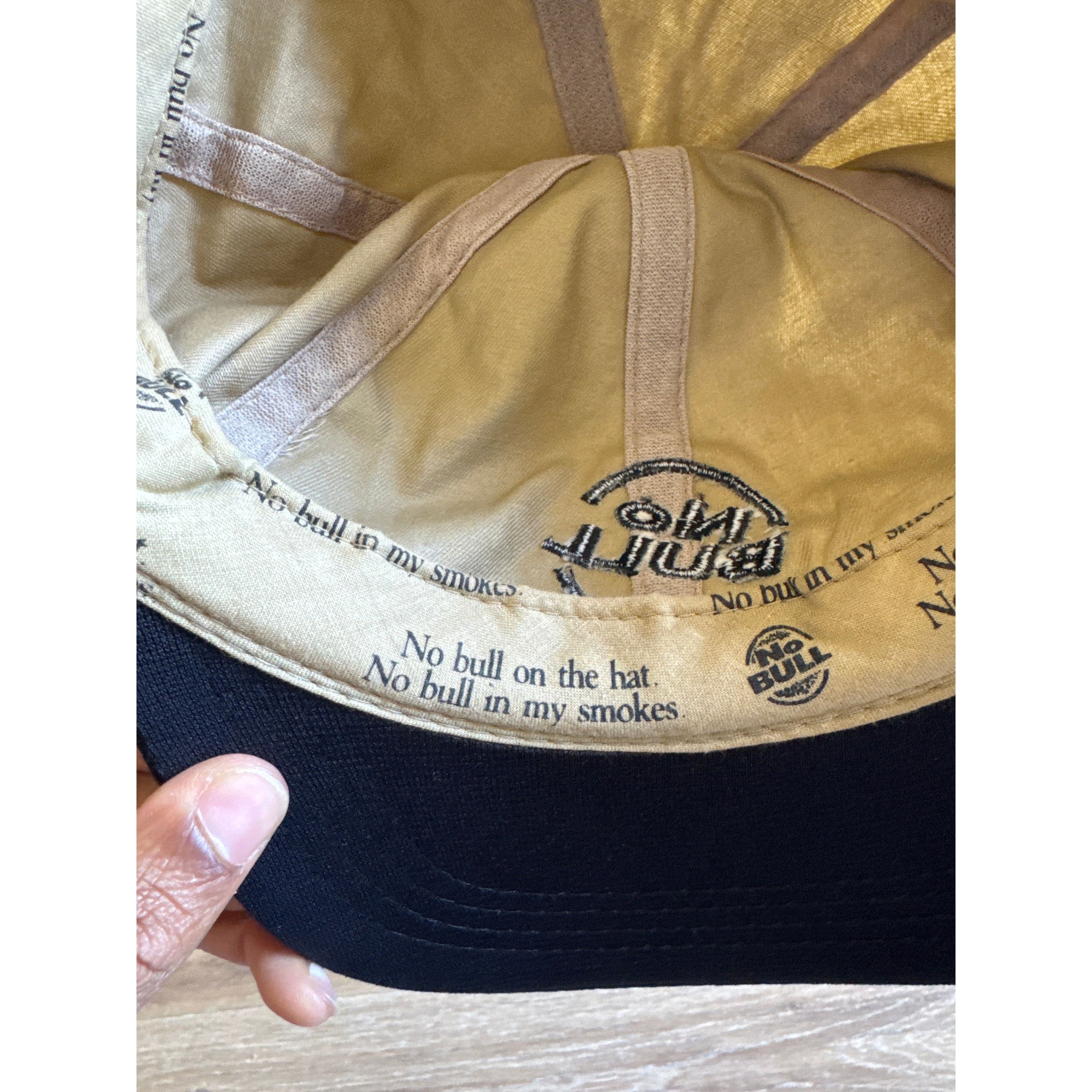 Other Vintage 90s Winston No Bull Cigarettes Strapback Hat Size ONE SIZE - 4 Thumbnail