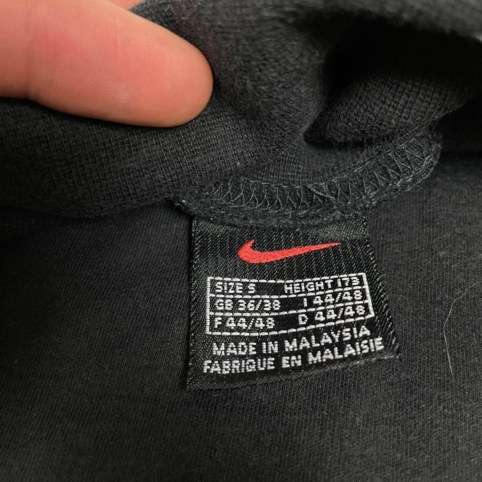 Nike Nike Men's Black Turtle Neck Long Sleeve Pullover Sweater S Size US S / EU 44-46 / 1 - 7 Thumbnail