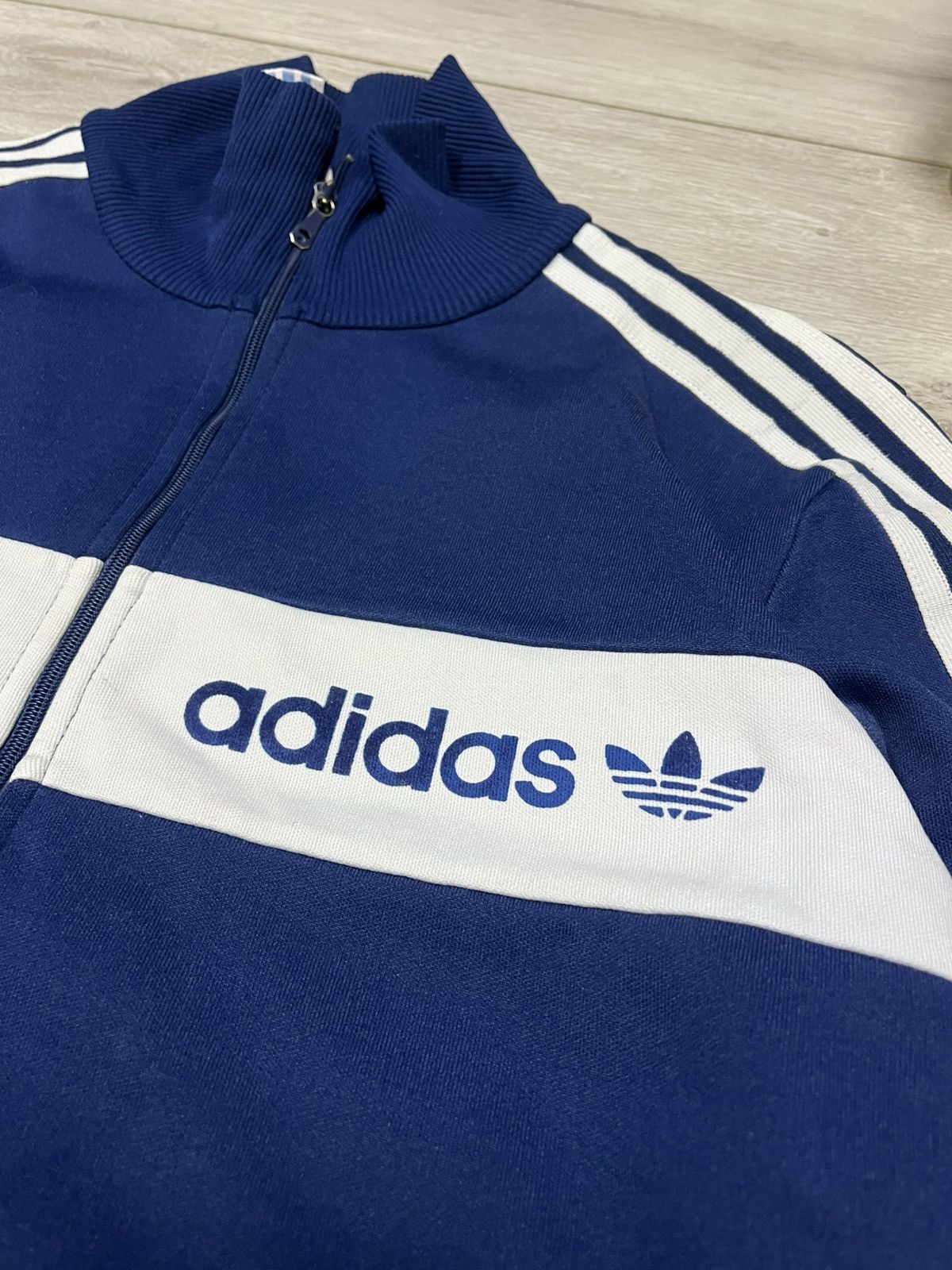 Adidas Adidas Yugoslavia vintage track jacket zip stripes Size US L / EU 52-54 / 3 - 3 Thumbnail