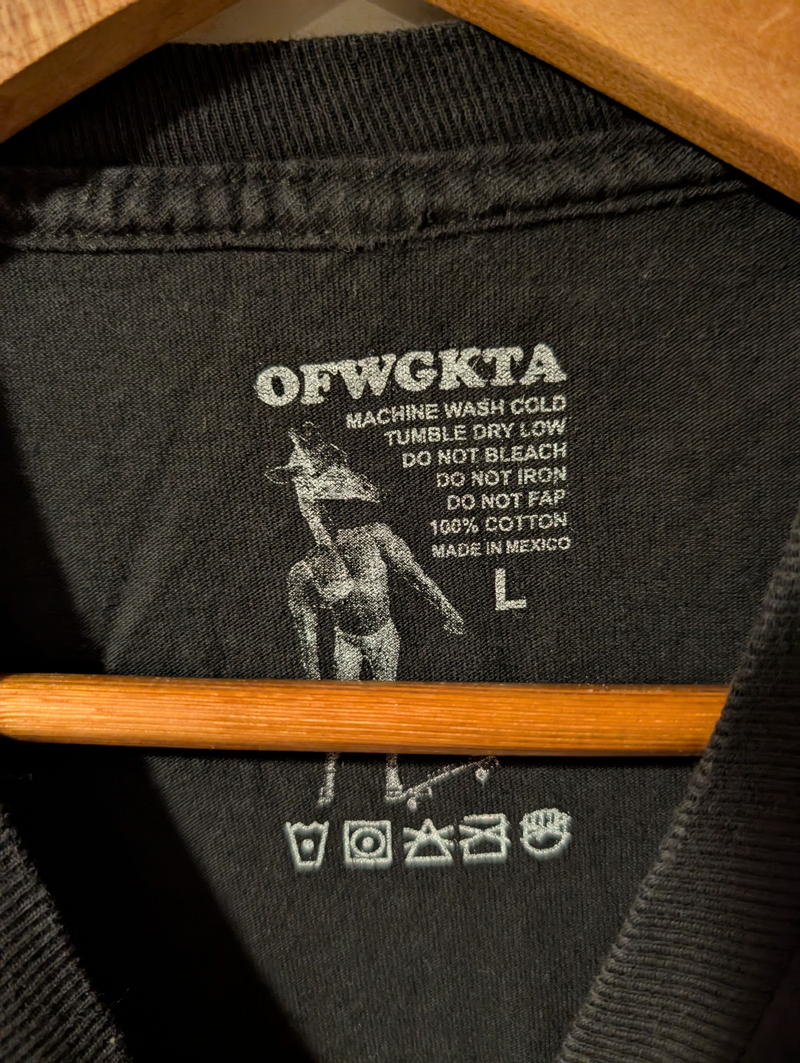 Odd Future Vintage Odd Future Cat Hulk Muslcular Black Large T-Shirt Size US L / EU 52-54 / 3 - 3 Thumbnail