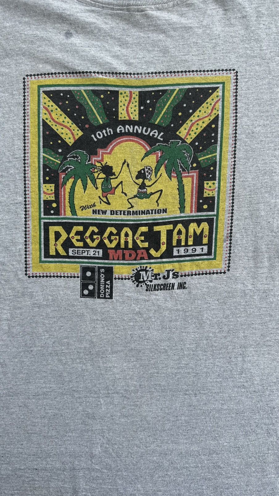 Vintage VINTAGE REGGAE JAM 90S TEE Size US XXL / EU 58 / 5 - 5 Thumbnail