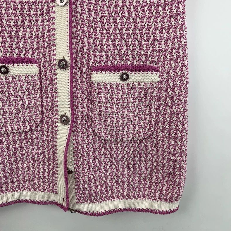Chanel Chanel Pink braided sleeveless dress Size XS / US 0-2 / IT 36-38 - 6 Thumbnail