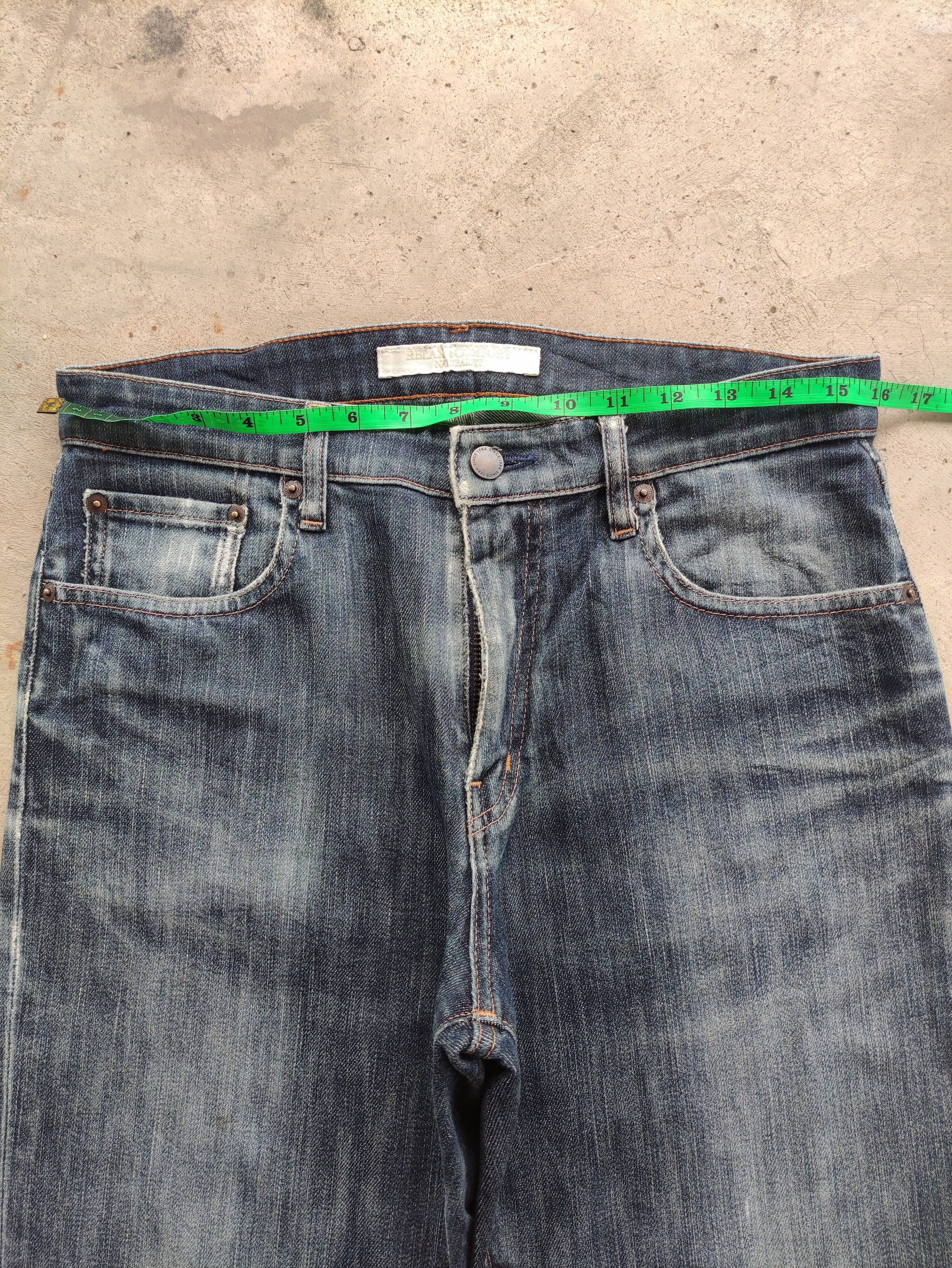 Japanese Brand Vintage Japanese Jean Baggy Distressed Faded Denim Size US 32 / EU 48 - 6 Thumbnail