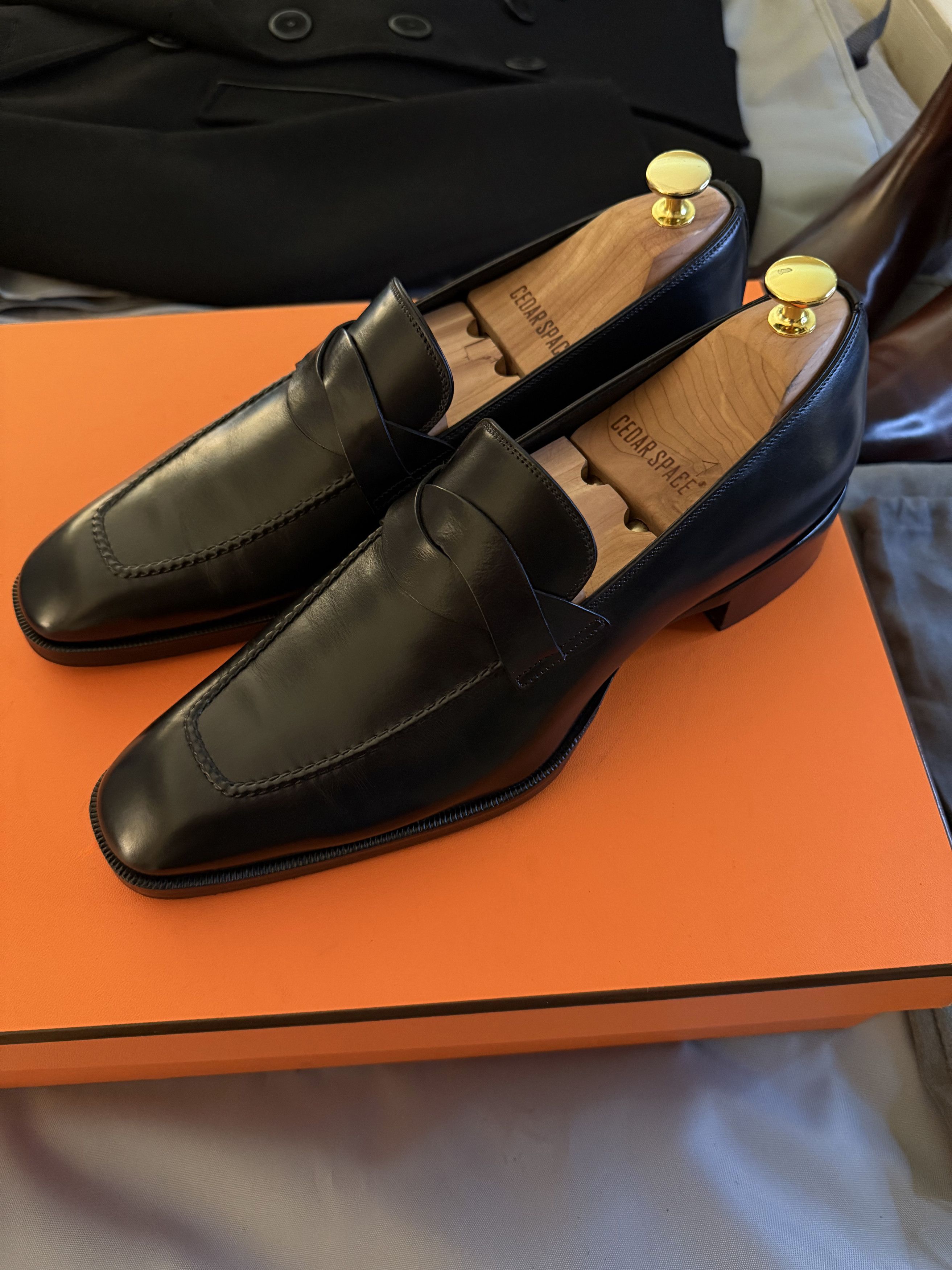 Tom Ford Best Dressed Rare Tall Heel $2,180 Twisted Band Loafers Size US 10 / EU 43 - 15 Thumbnail