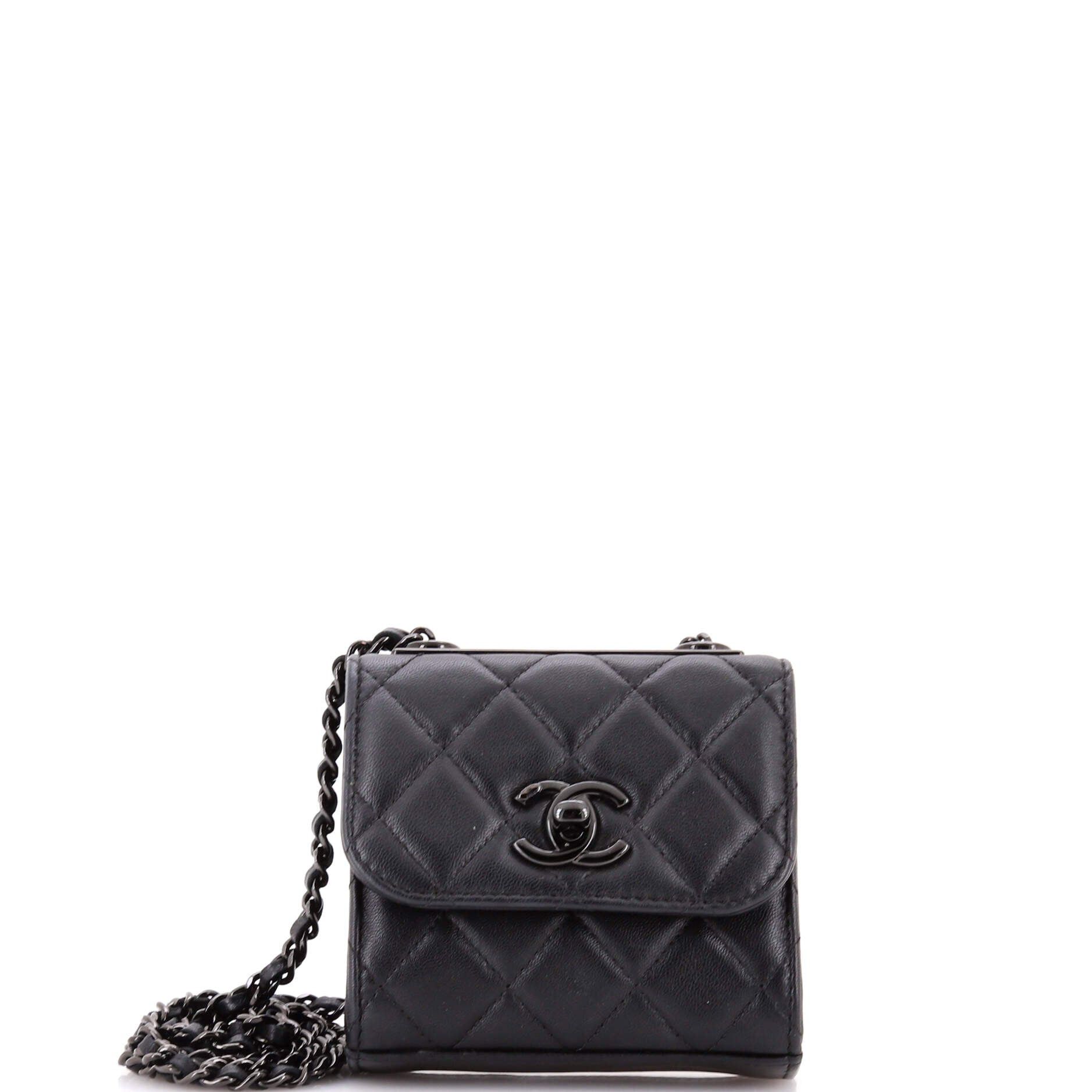 Chanel So Black Trendy CC Clutch with Chain Size ONE SIZE - 1 Thumbnail