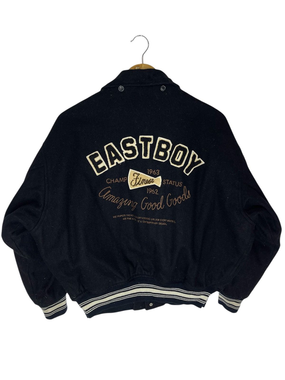 Vintage Vintage EASTBOY Varsity Wool Size US L / EU 52-54 / 3 - 1 Thumbnail