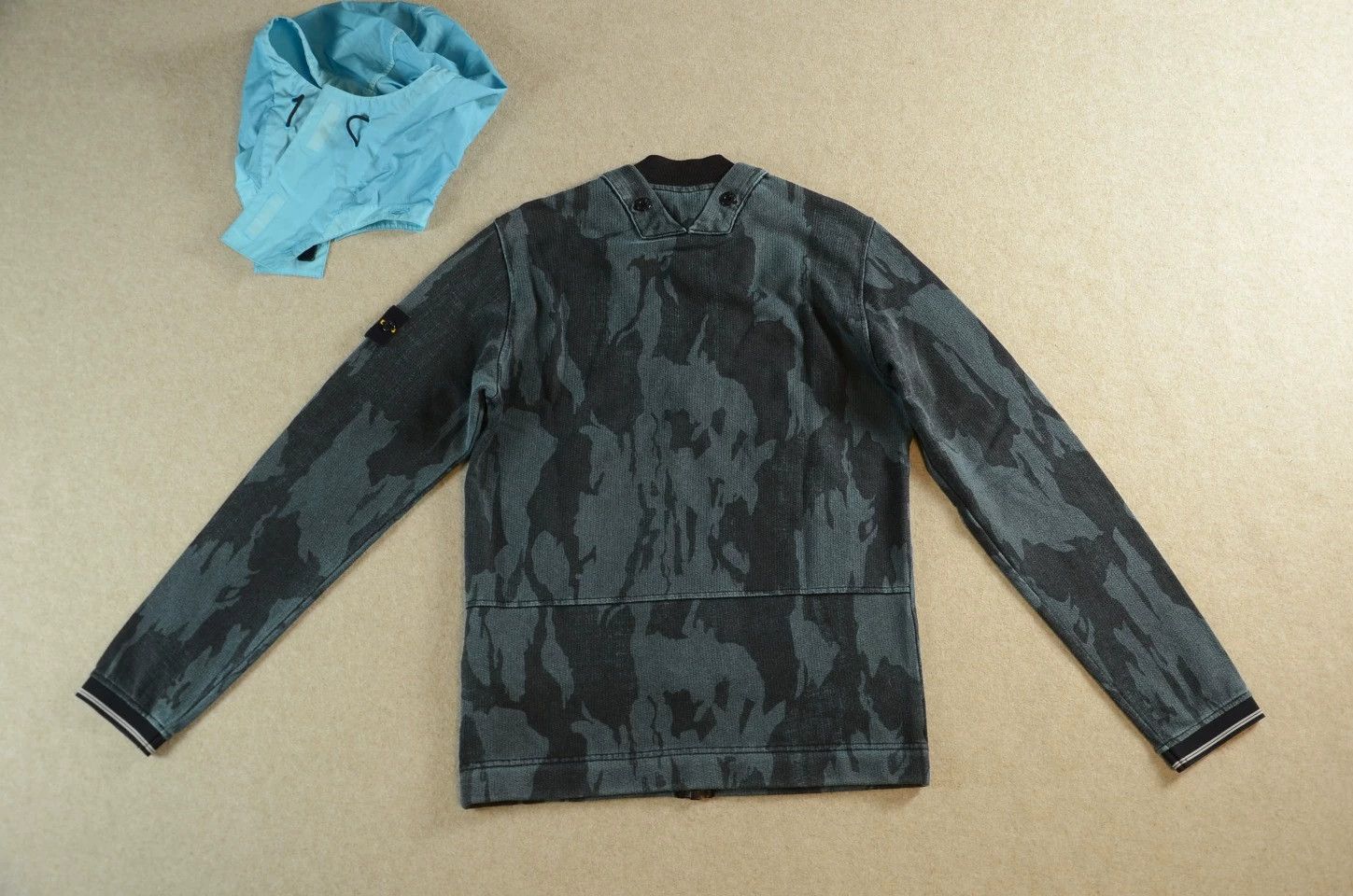Stone Island Stone Island Camo Hooded Jacket with Patch Logo M Size US M / EU 48-50 / 2 - 7 Thumbnail