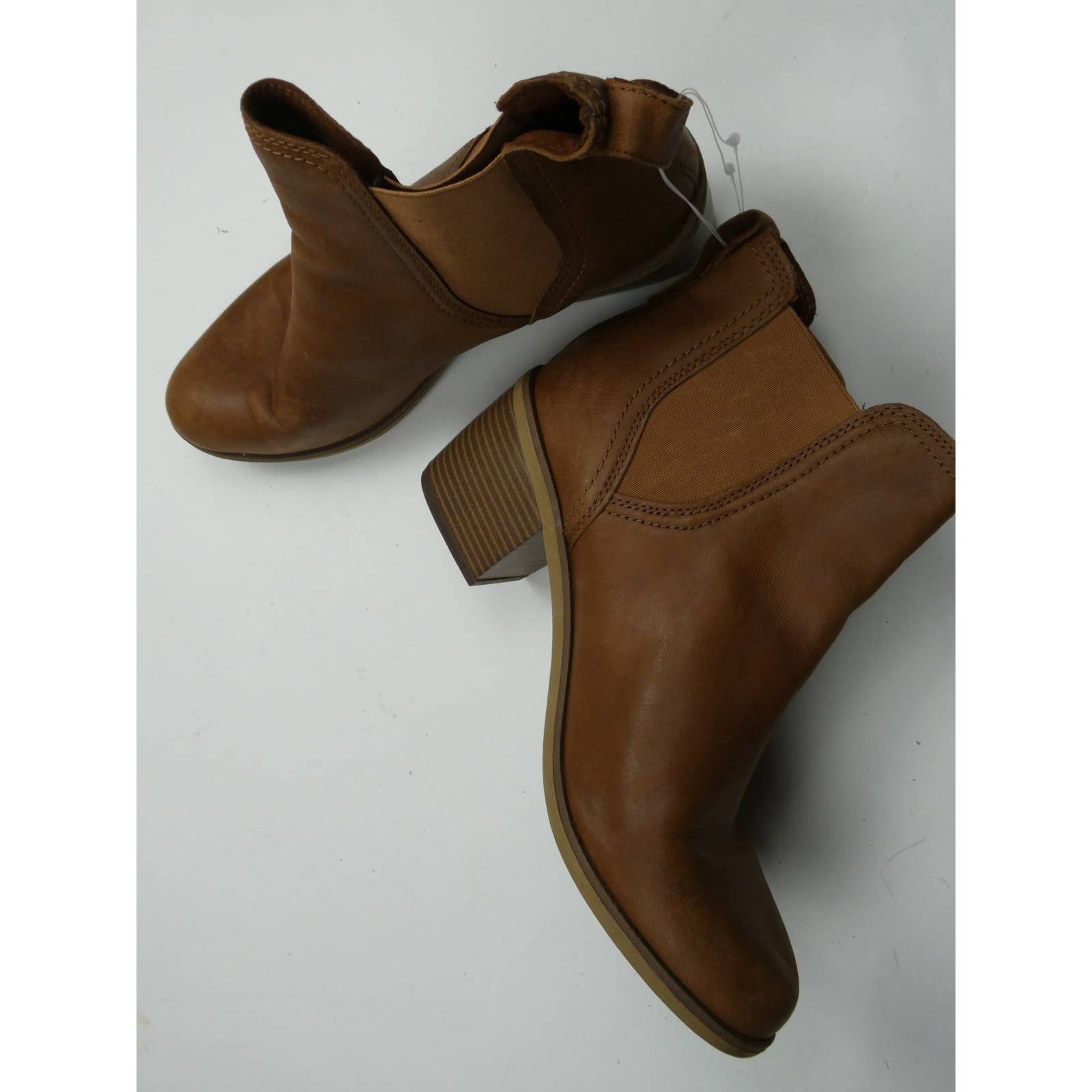 Timberland Timberland Brynlee Park Pull On Brown Leather Boots, 8.5 Size US 8.5 / IT 38.5 - 4 Thumbnail