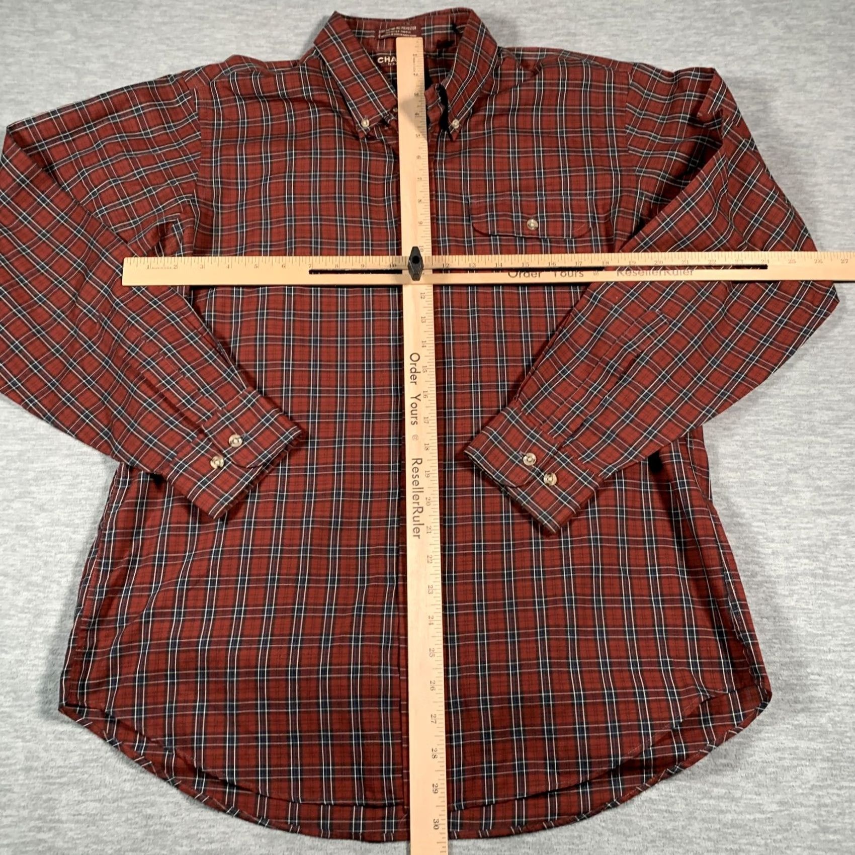 Chaps VINTAGE Chaps Ralph Lauren Shirt Mens Large Plaid Button Down Long Sleeve 90s Size US L / EU 52-54 / 3 - 7 Thumbnail