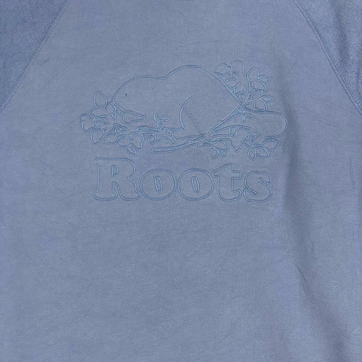 Roots × Vintage Vintage Roots Embroided Crewneck Blue Sweatshirt Size S Size S / US 4 / IT 40 - 4 Thumbnail