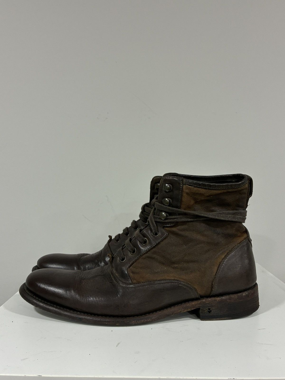John Varvatos Limited Edition Lace-Up Bowery Spectator Boot 9 EU 42 Size US 9 / EU 42 - 5 Thumbnail