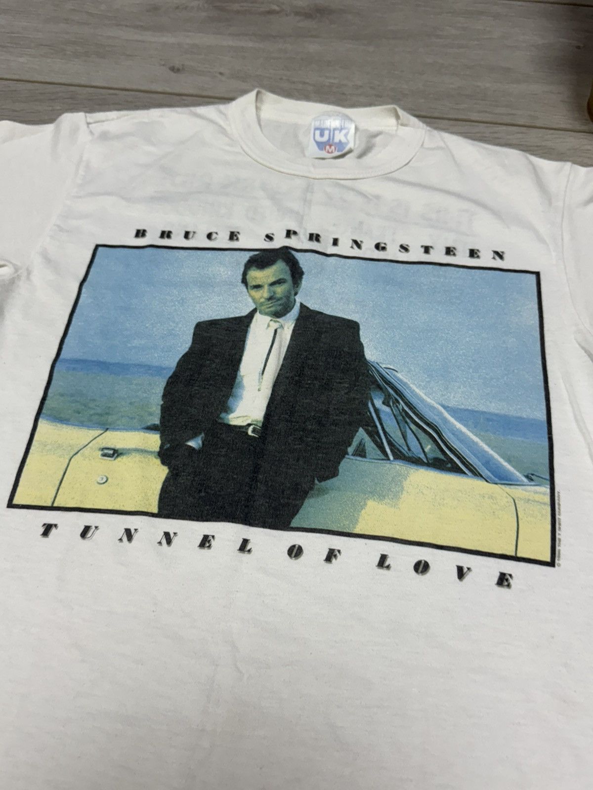 Vintage ​Vintage 1988 Bruce Springsteen Tunnel of Love Tour​ T-shirt Size US M / EU 48-50 / 2 - 6 Thumbnail