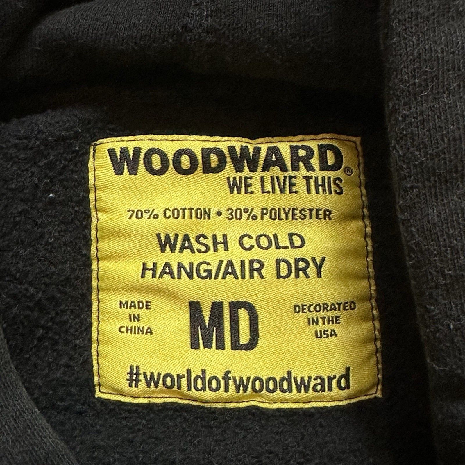 Woodward Woodward Camp Hoodie Men's Medium Sweatshirt We Live This Size US M / EU 48-50 / 2 - 7 Thumbnail