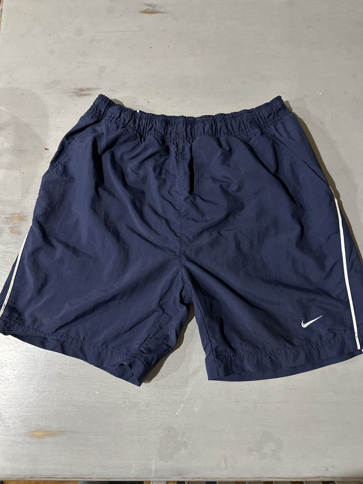 Nike Nike Navy Vintage Shorts Size US 30 / EU 46 - 1 Thumbnail