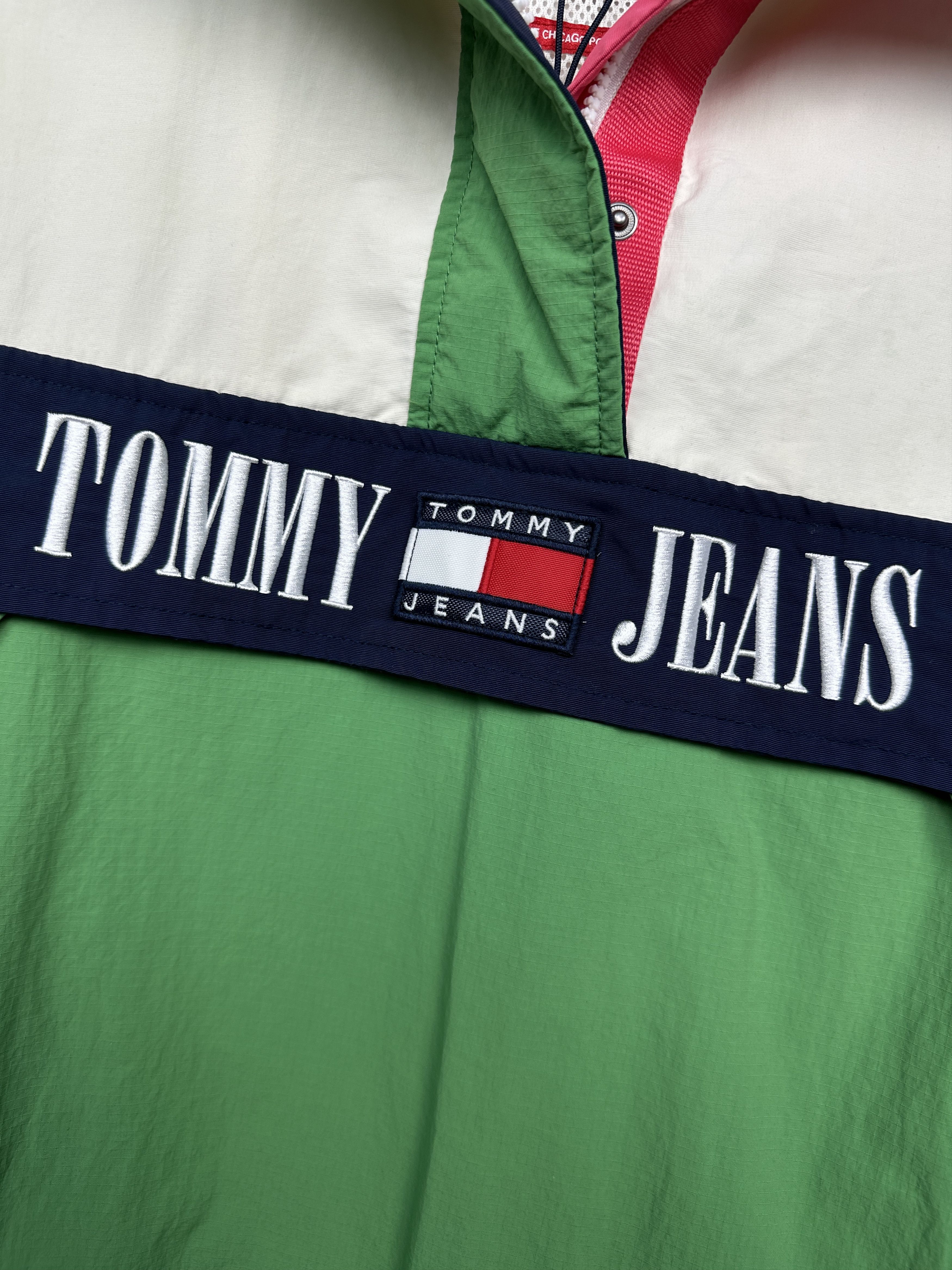 Tommy Hilfiger Tommy Hilfiger Womens Nylon Anorak Jacket Size M / US 6-8 / IT 42-44 - 3 Thumbnail