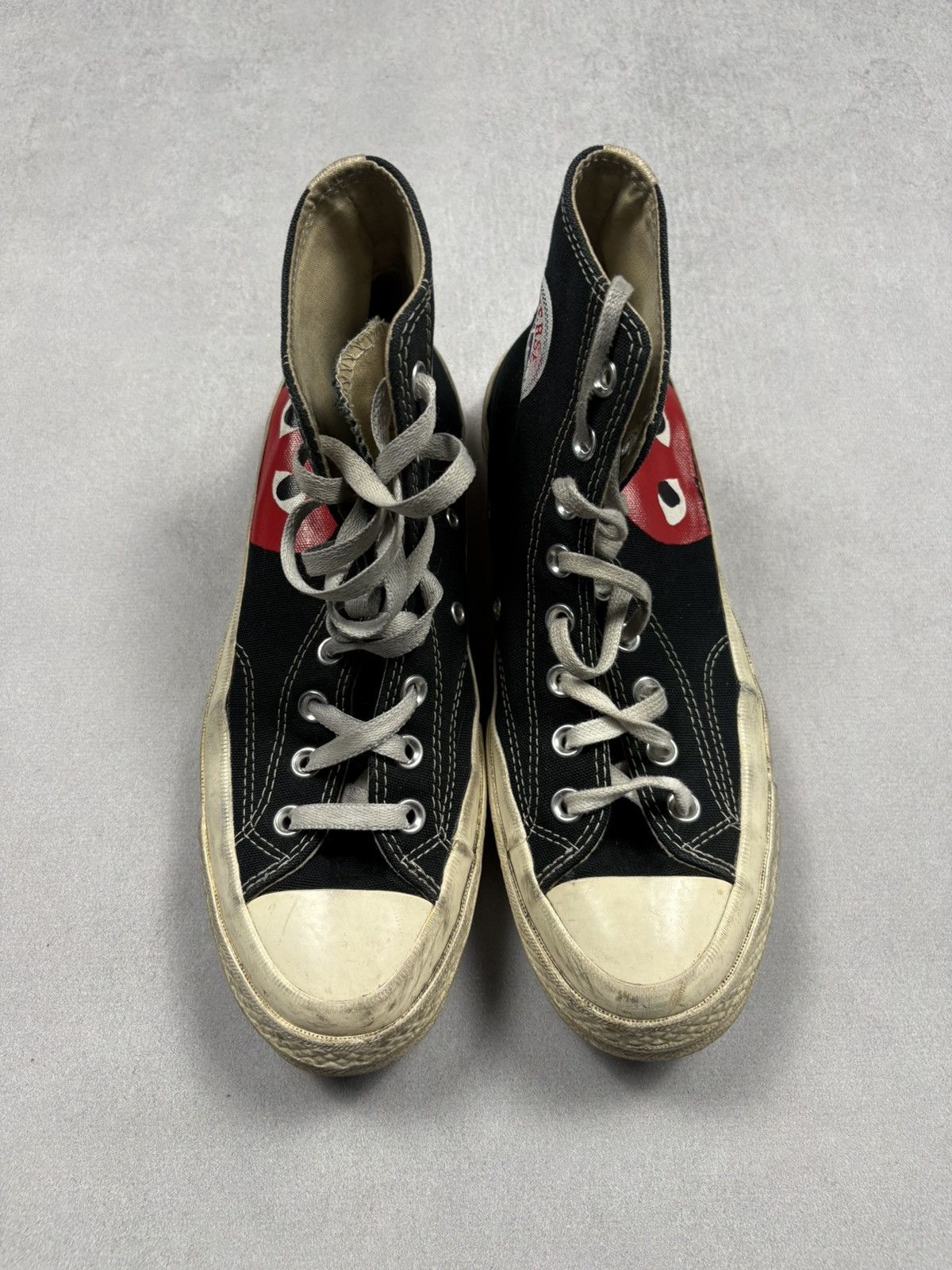 Comme des Garcons Comme des Garcons Converse Hi Top Sneakers Chuck Taylor Size US 7 / EU 40 - 2 Thumbnail