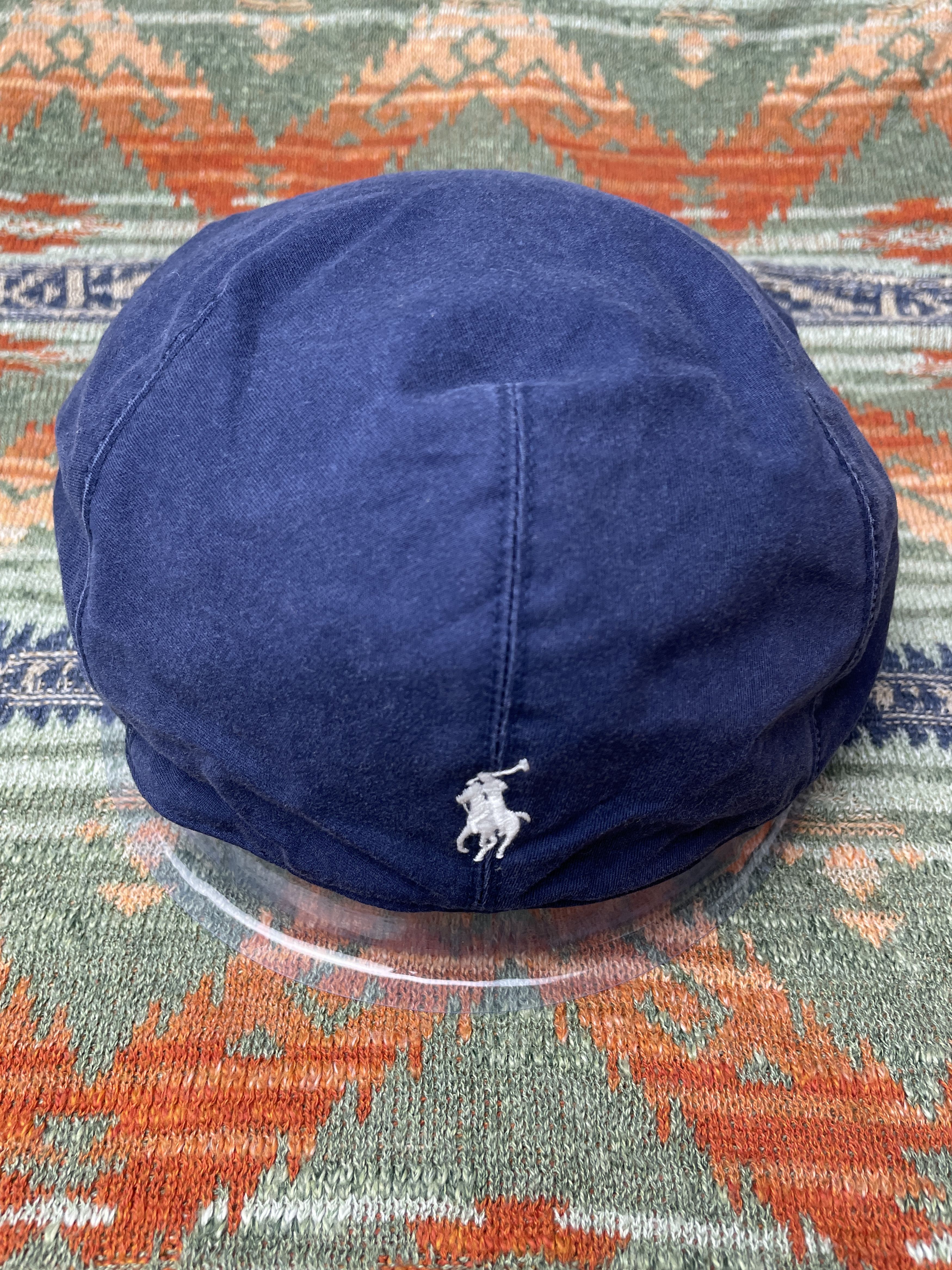 RLX Ralph Lauren × Ralph Lauren Ralph Lauren Golf ducktail cap newsboy cap octagonal hat Size ONE SIZE - 5 Thumbnail