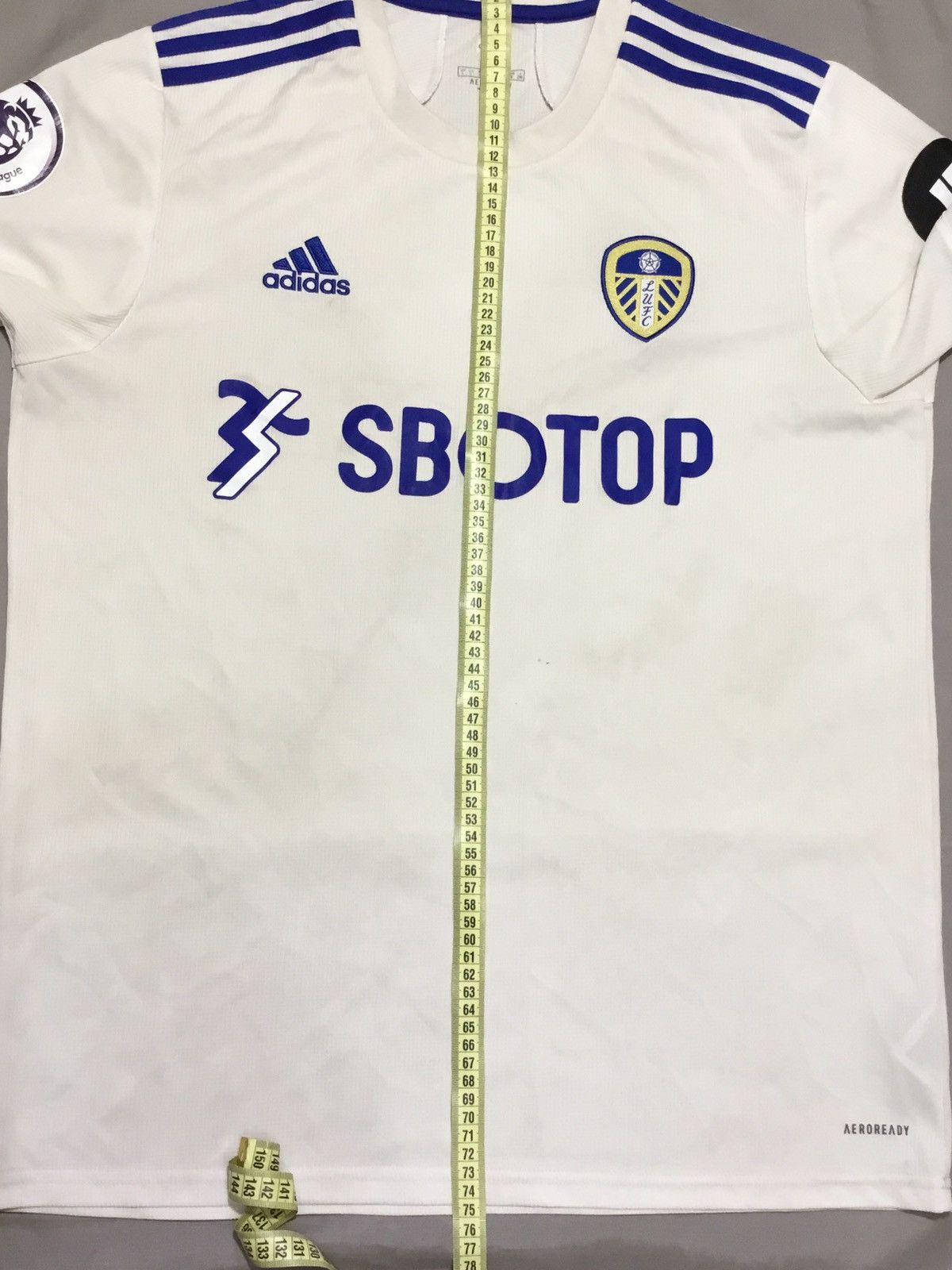 Adidas Leeds United Jersey Shirt Mens L Soccer Adidas SBOTOP Size US L / EU 52-54 / 3 - 4 Thumbnail