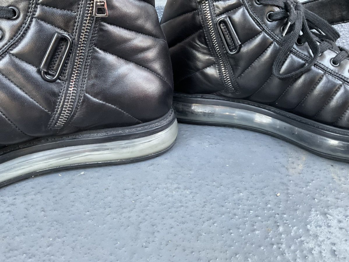 Prada Prada “Levitate” Quilted Sneaker- Black Leather, Sz 11 Size US 11 / EU 44 - 9 Thumbnail