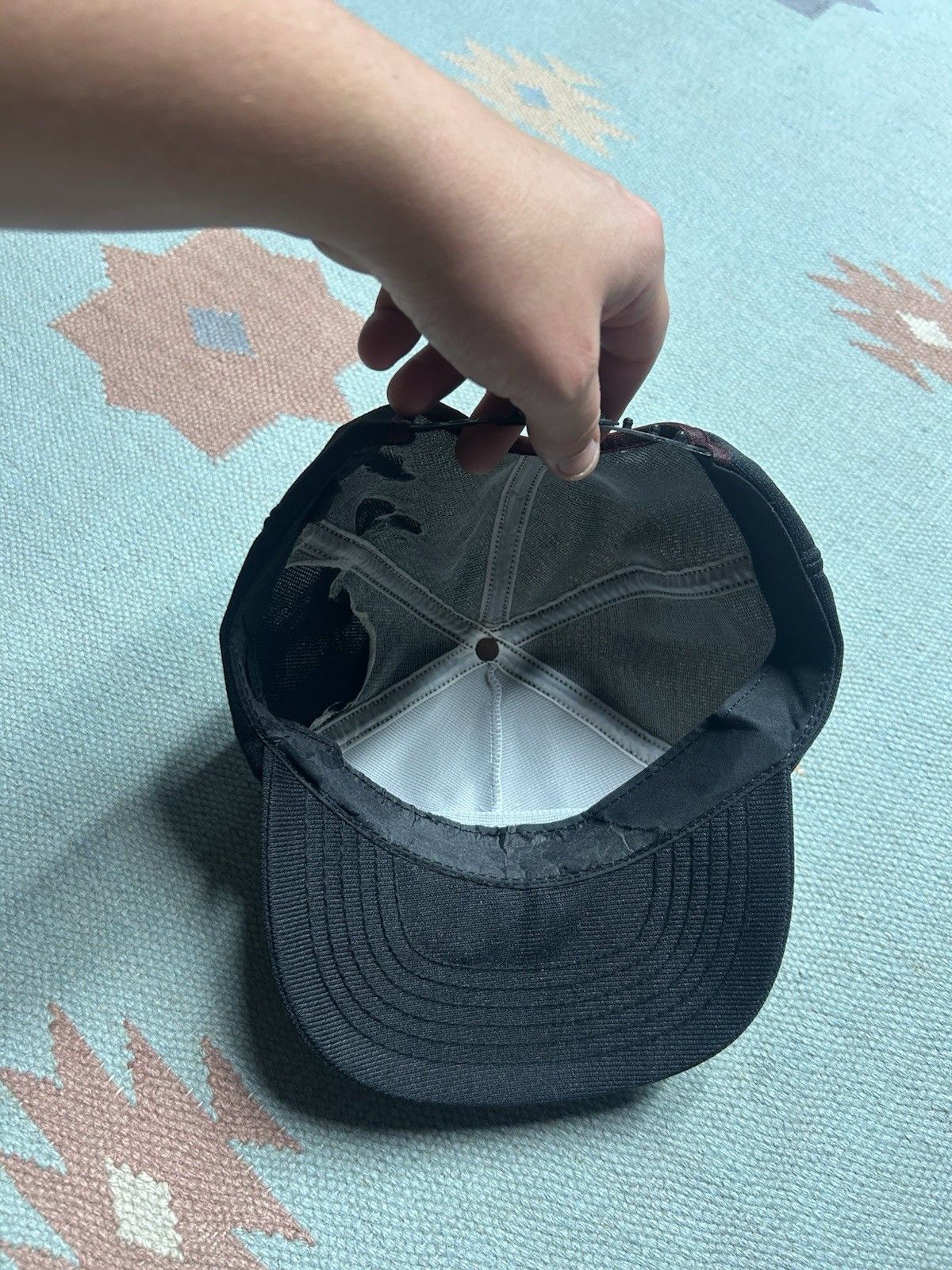Vintage Vintage 80s SnapBack hat B&K locomotive service gray USA mad Size ONE SIZE - 5 Thumbnail
