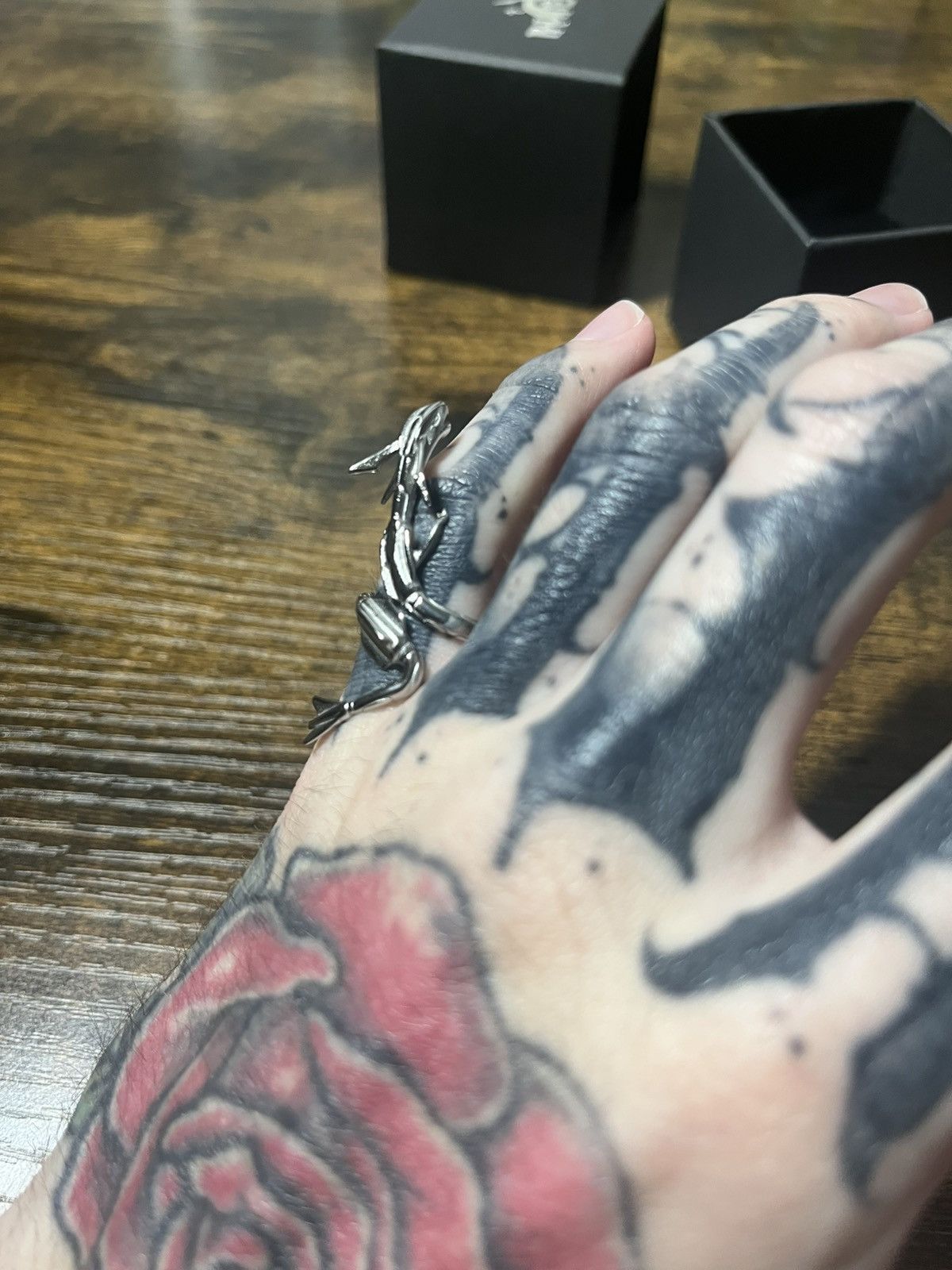 Other Silver haunted rayquaza ring Size ONE SIZE - 4 Thumbnail