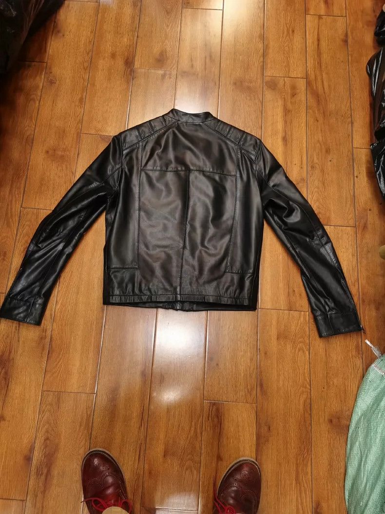 Versace Versace Napa lambskin willow nailed short leather jacket Size US M / EU 48-50 / 2 - 2 Thumbnail