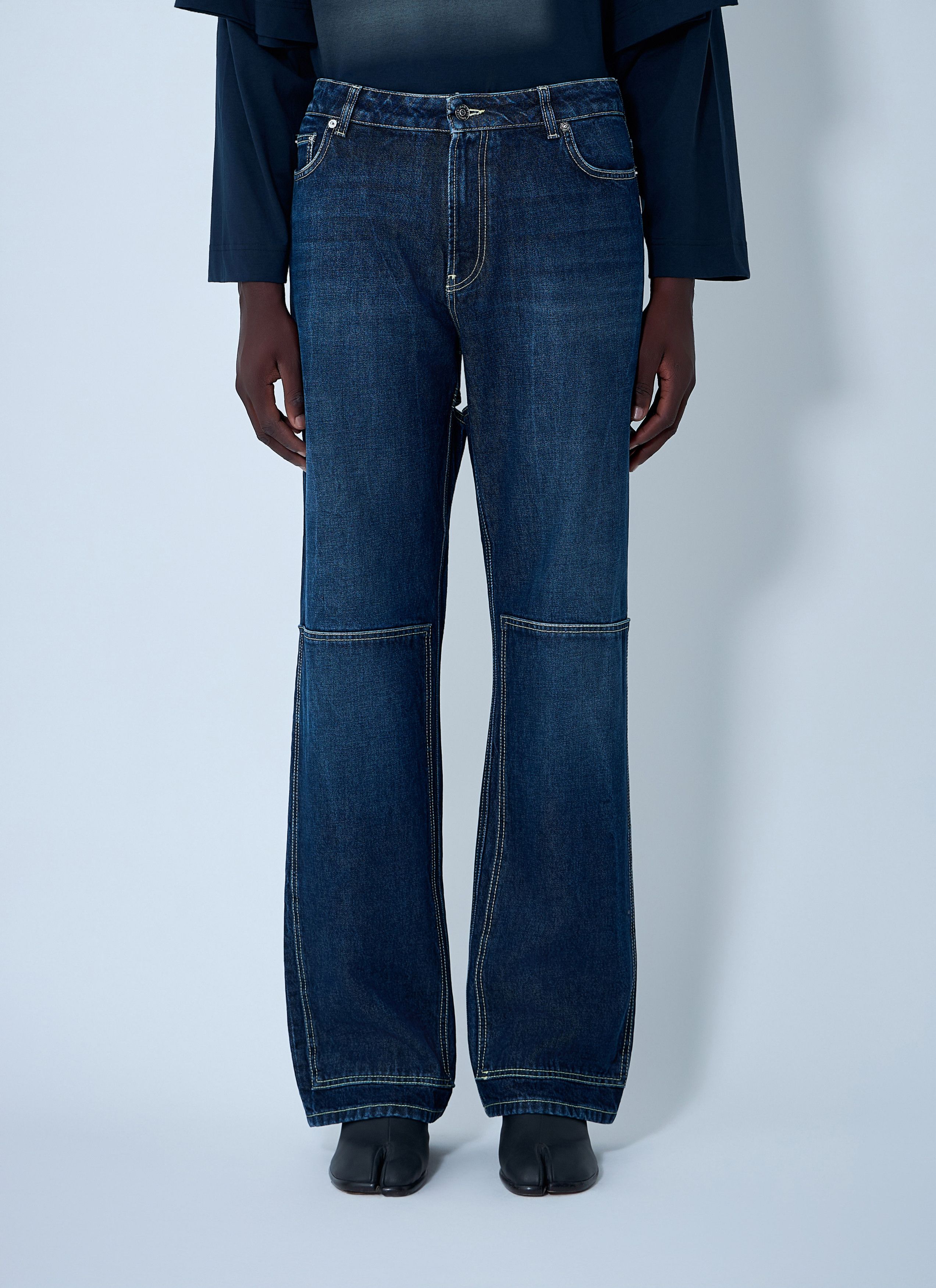 Jean Paul Gaultier Cut-Out Jeans Size US 28 / EU 44 - 1 Thumbnail