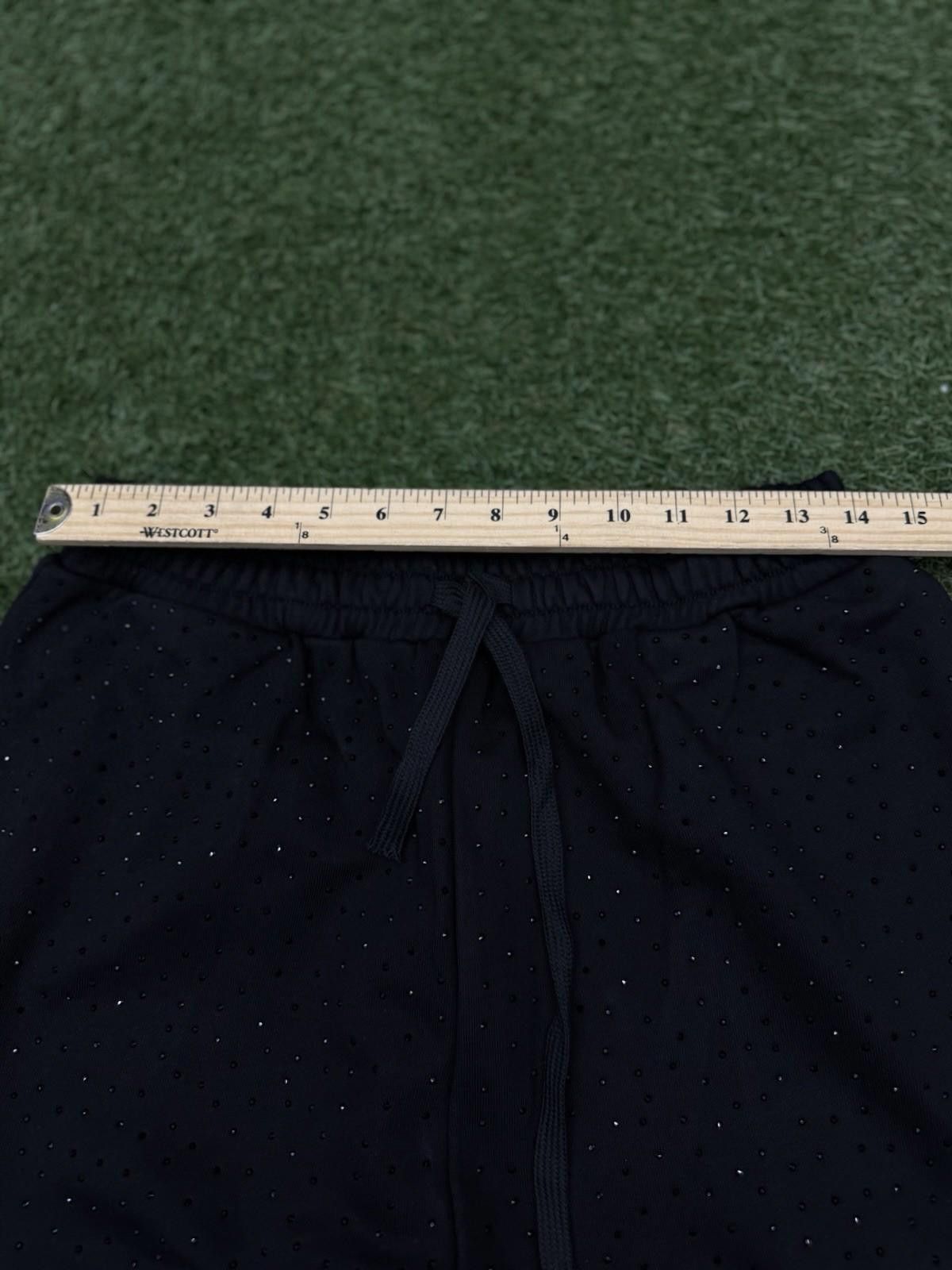 Saint Vanity Size L - Saint Vanity Black Rhinestone Sweatpants Authentic Size US 34 / EU 50 - 8 Thumbnail