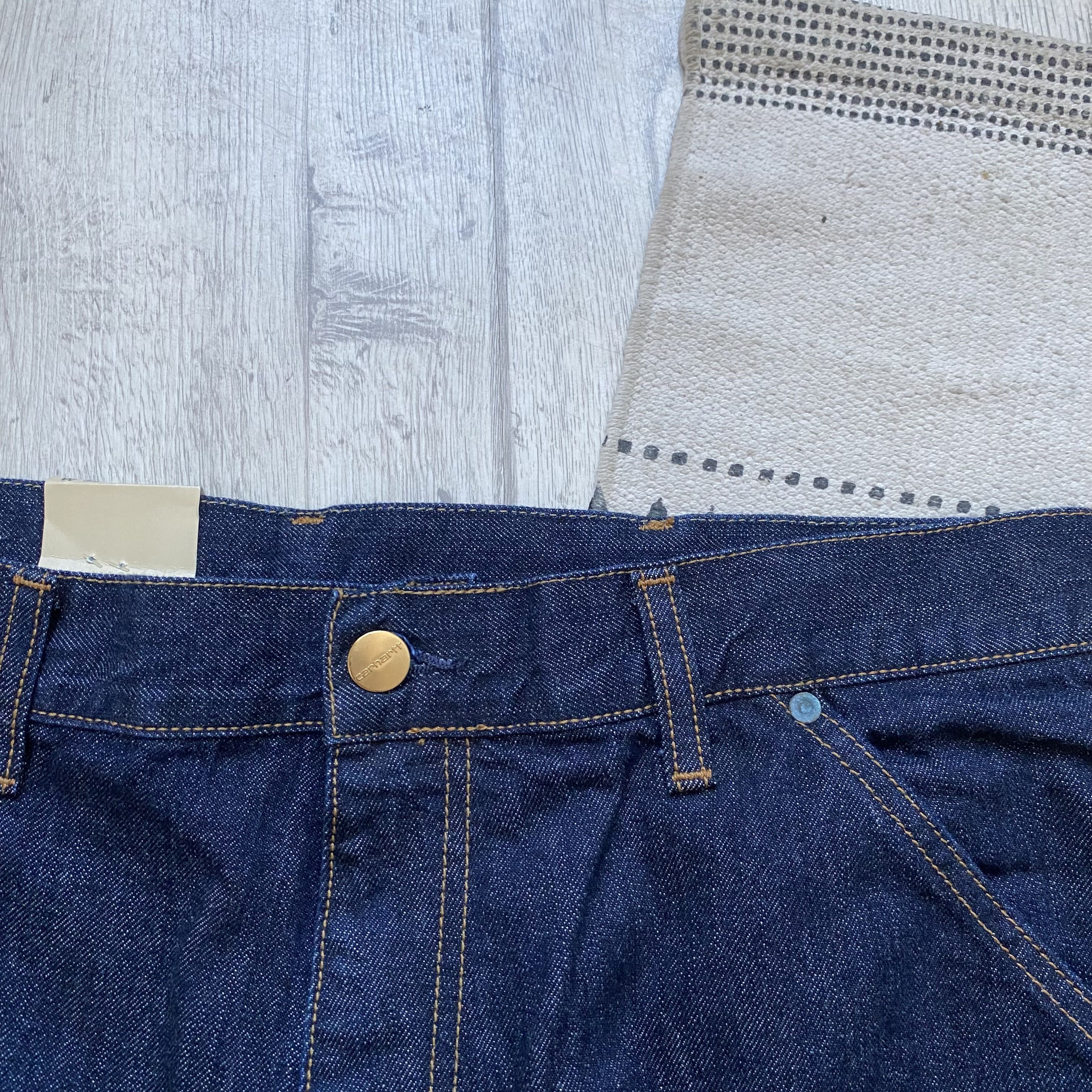 Carhartt 👖Worker Carhartt double knee jeans 13oz Workwear Skater Size US 32 / EU 48 - 5 Thumbnail