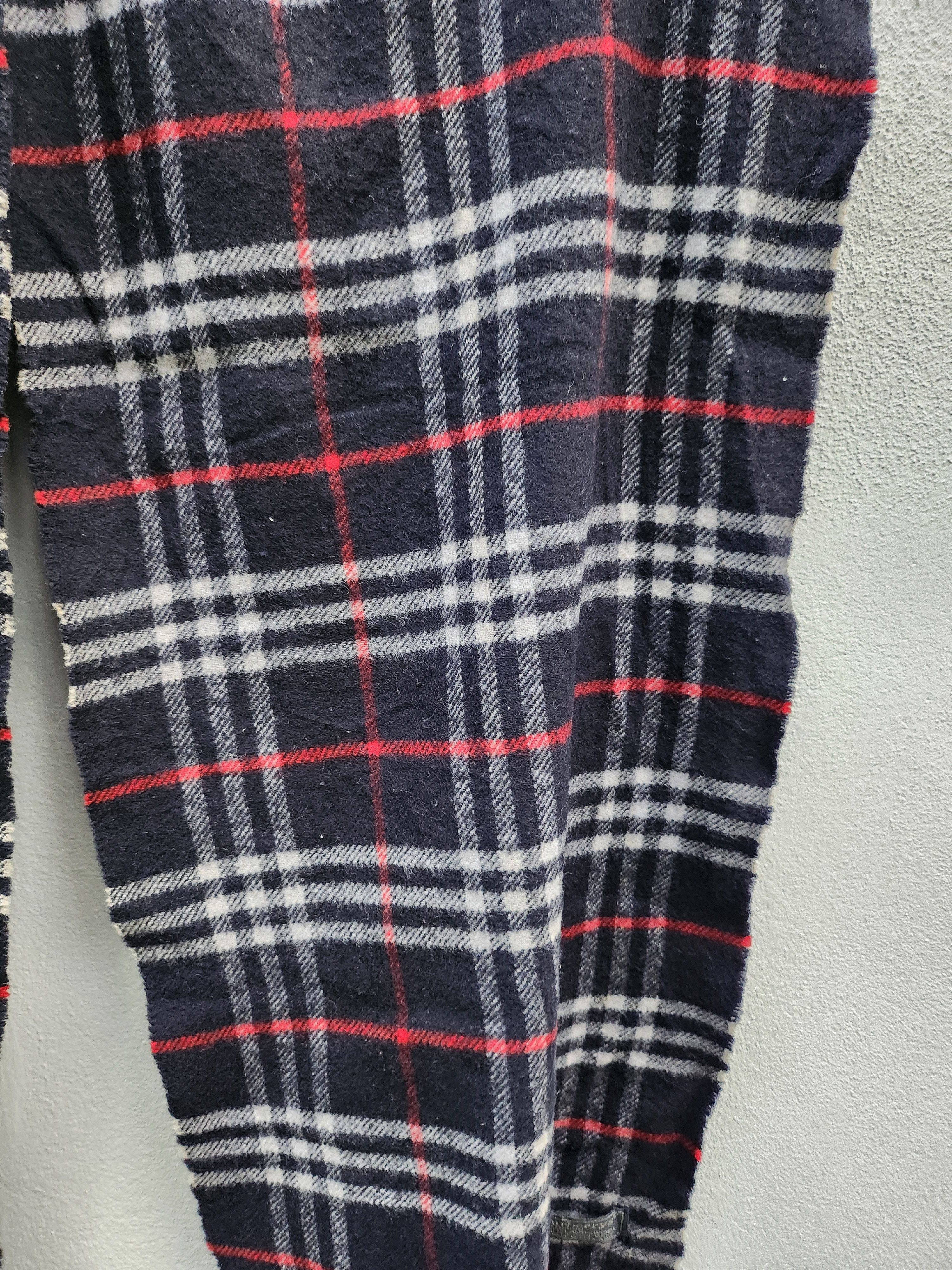 Burberry × Burberry Prorsum × Vintage 💥Vtg Burberry Nova Check Scarves Muffler Neck Wrap Size ONE SIZE - 3 Thumbnail