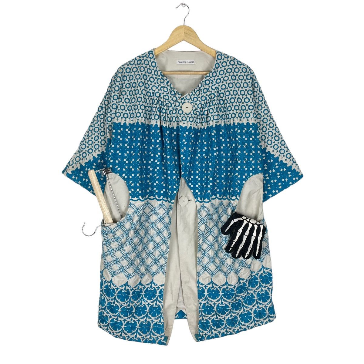 Tsumori Chisato ☀️TSUMORI CHISATO IS FLOWERS KNITED JACKET Size M / US 6-8 / IT 42-44 - 1 Thumbnail