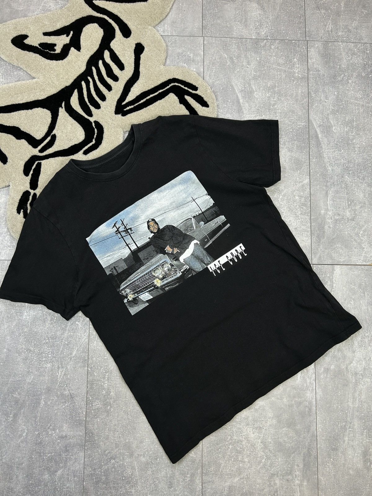 Rap Tees × Vintage Mens Vintage Ice Cube rap tee streetwear T-shirt rare y2k Size US M / EU 48-50 / 2 - 1 Thumbnail