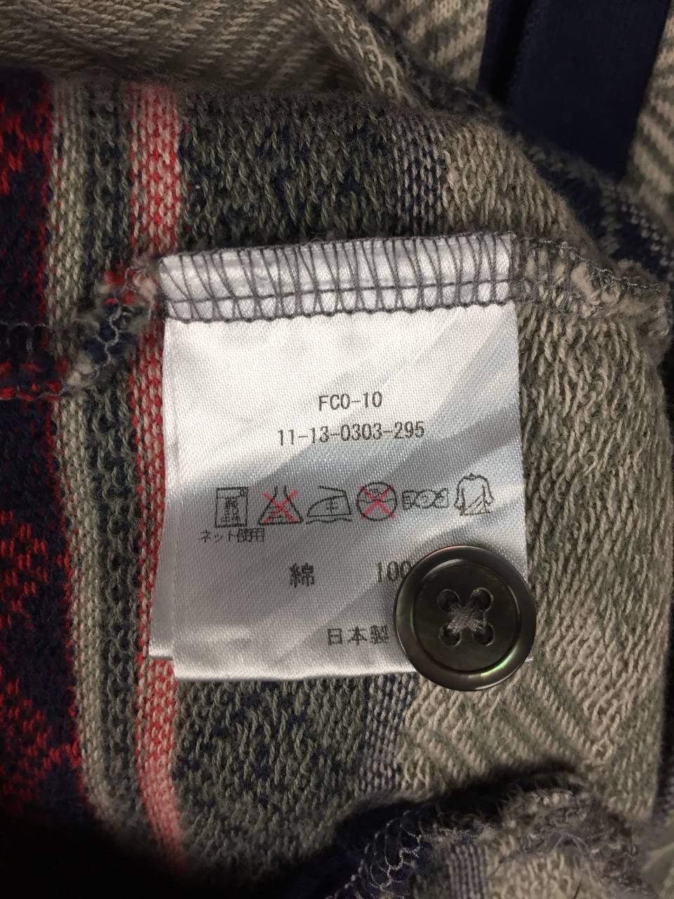 Beams Plus Beams Japanese Brand Fair Isle Patterned Cardigan Sweater Size US M / EU 48-50 / 2 - 9 Thumbnail