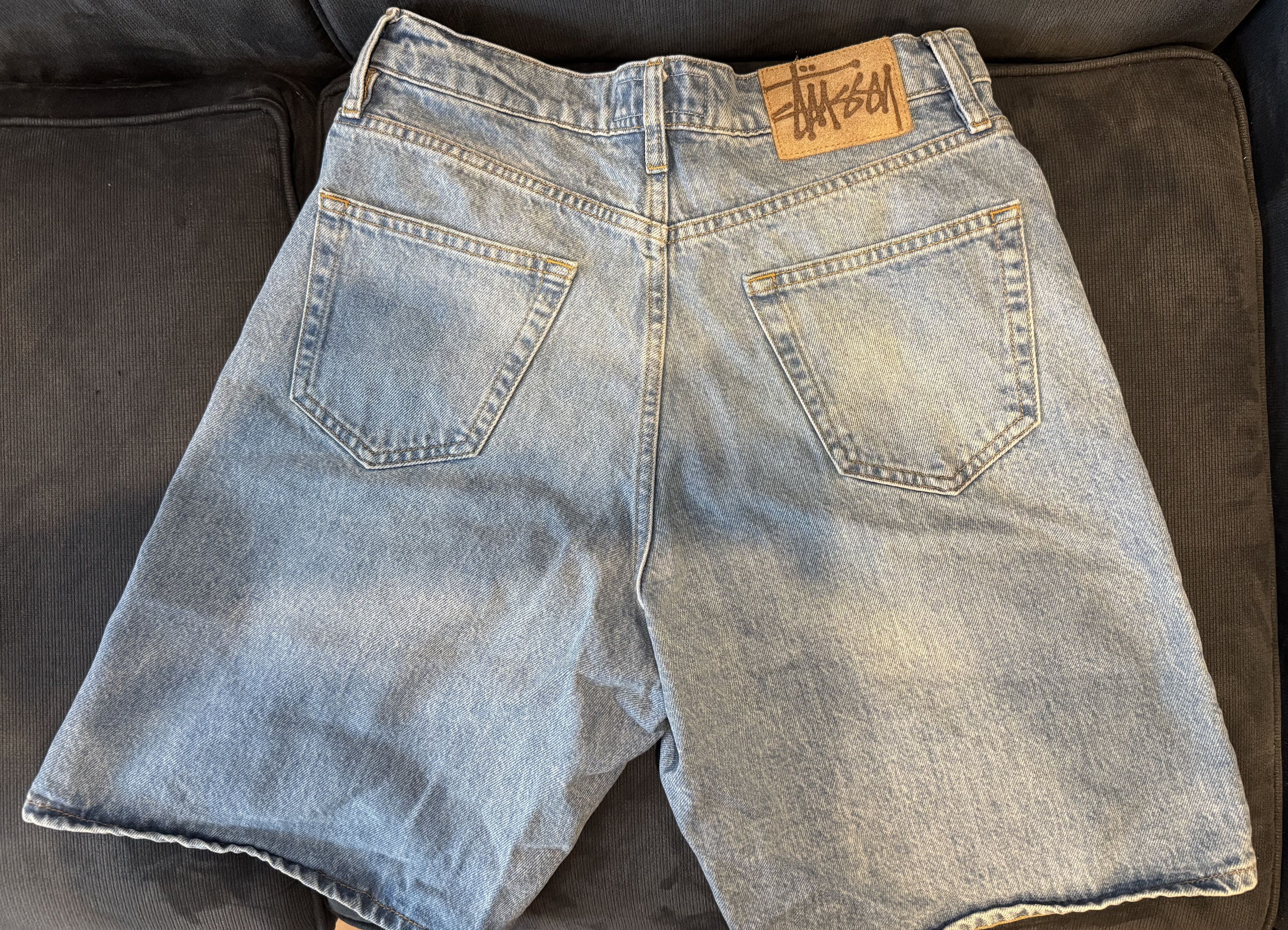 Stussy Stonewashed Big O’l shorts Size US 29 - 3 Thumbnail