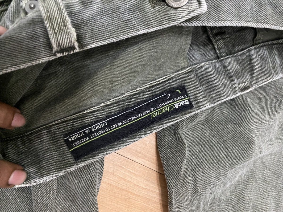 Japanese Brand × Vintage Rarely vintage back channel denim cargo baggy style Size US 34 / EU 50 - 12 Thumbnail