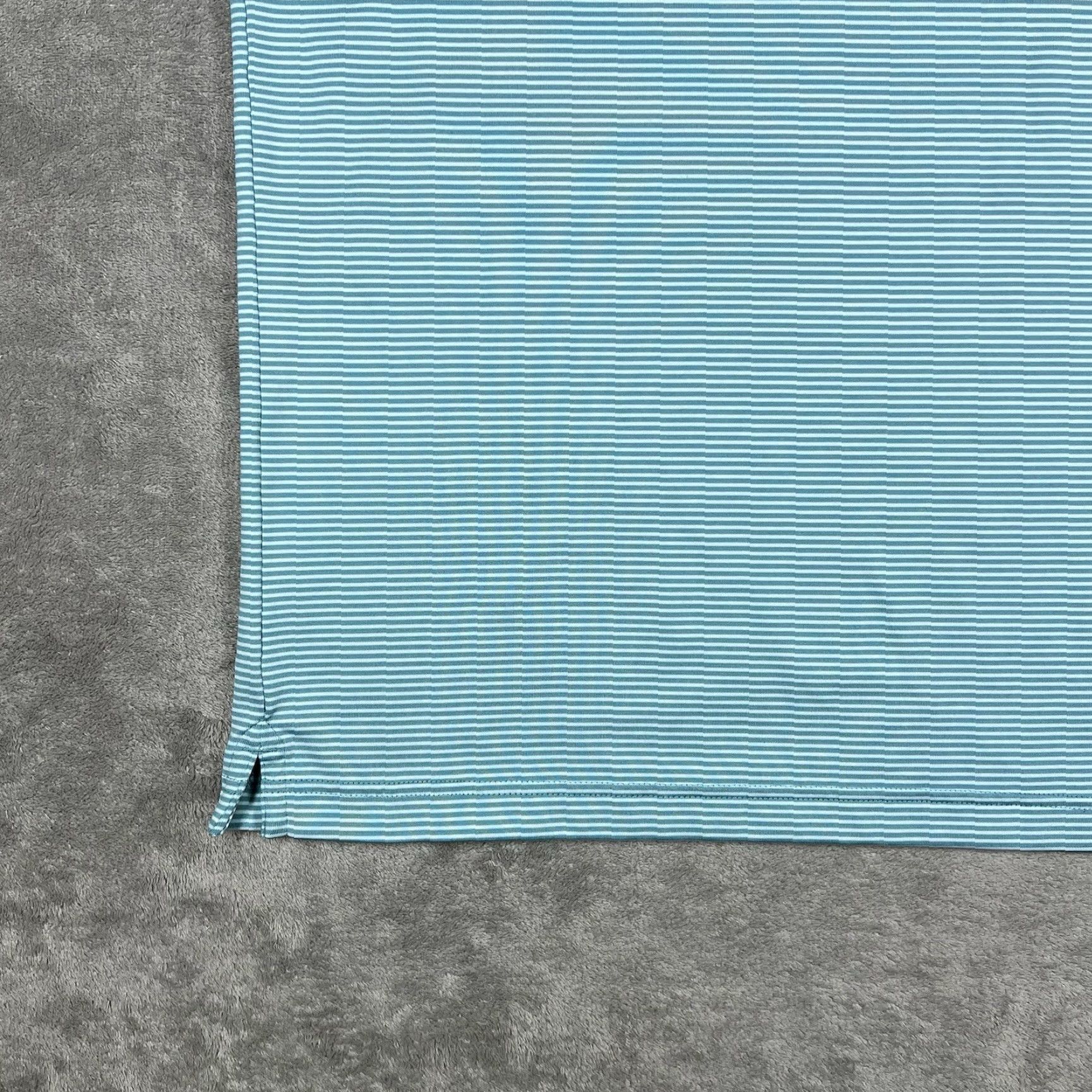Under Armour Under Armour Polo Shirt Men XL Athletic Golf Blue Stripe Iso-Chill Short Sleeve Size US XL / EU 56 / 4 - 3 Thumbnail