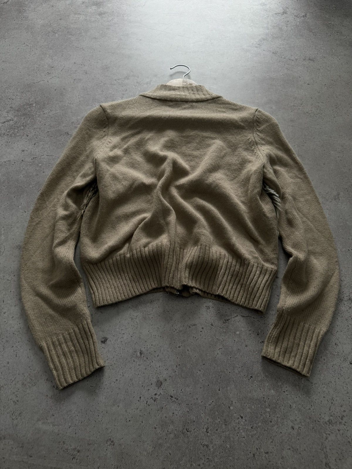 If Six Was Nine Vintage Fur Knit Zip Up Sweater Size US S / EU 44-46 / 1 - 4 Thumbnail