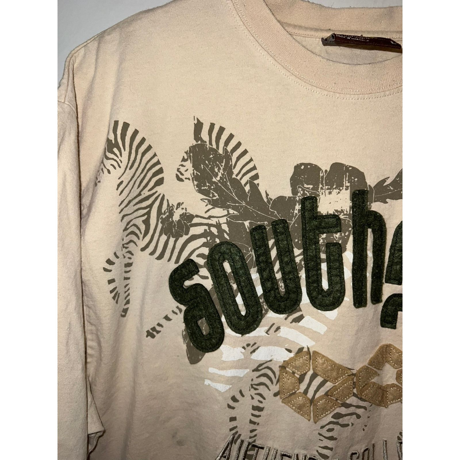 Southpole Y2K Southpole Authentic Collection Shirt Zebra Tee 2000s L Size US L / EU 52-54 / 3 - 2 Thumbnail