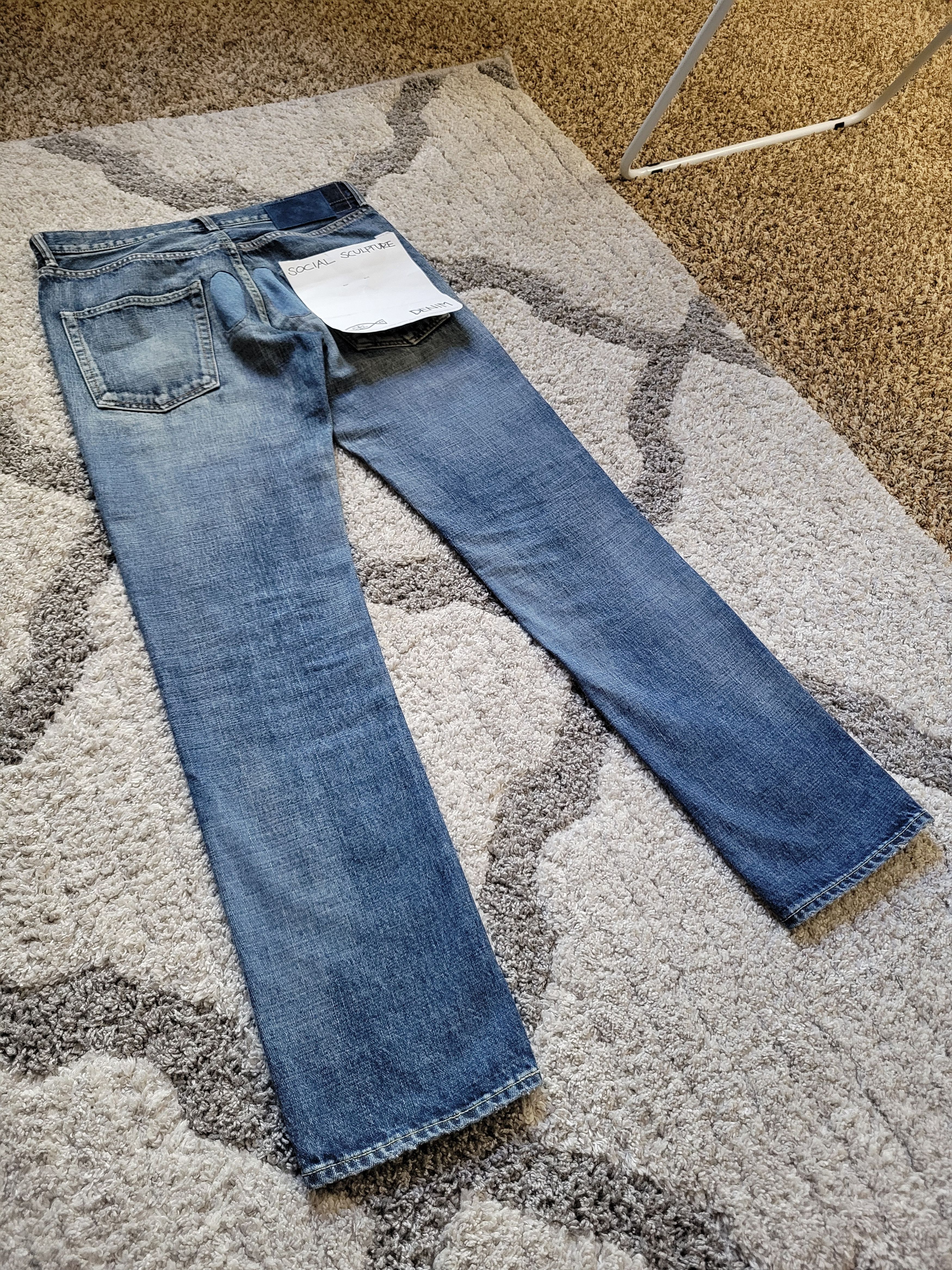 Visvim 03D20 Social Sculpture Denim Brand New Size US 32 / EU 48 - 14 Thumbnail