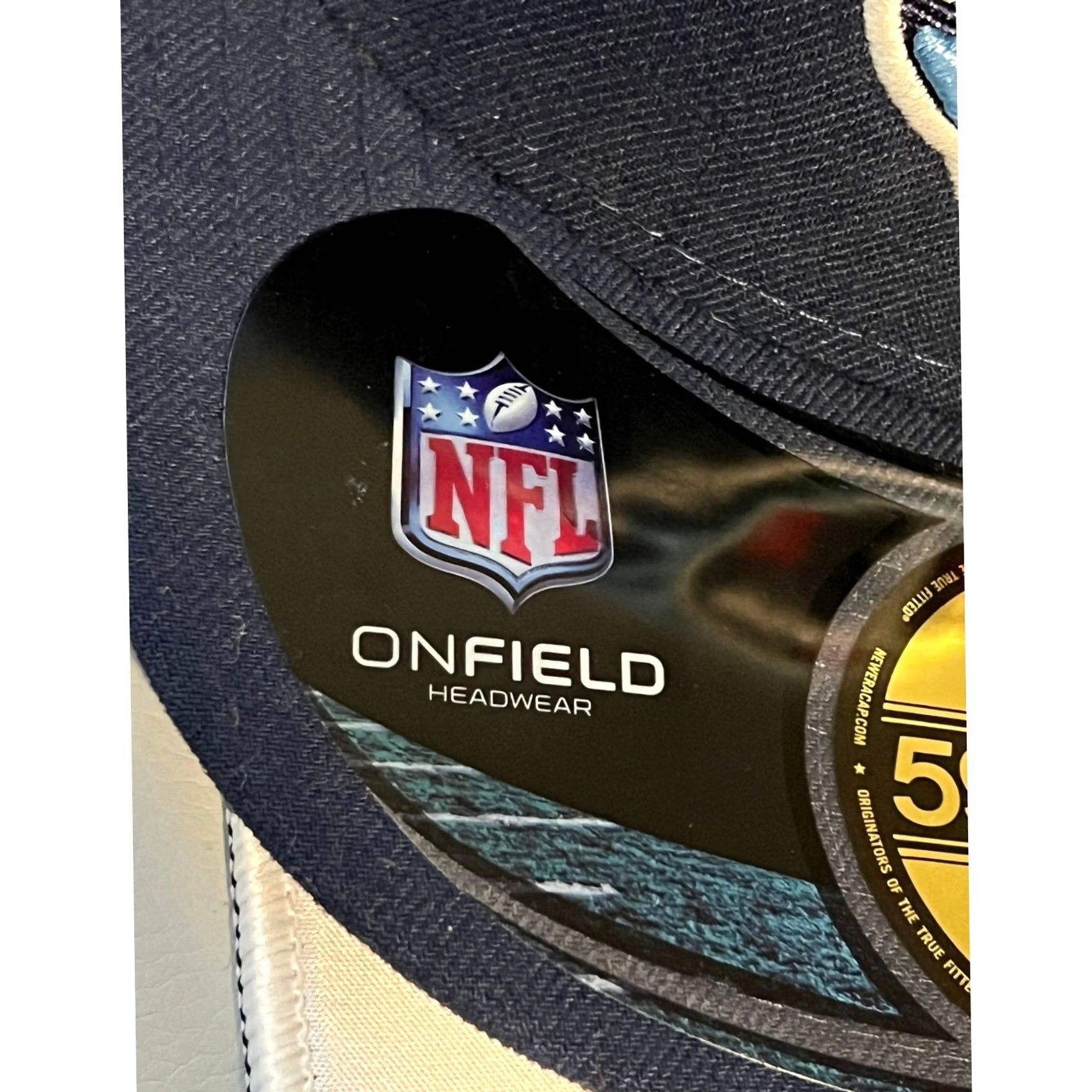 New Era New Era 59FIFTY Tennessee Titans Hat Men Size 7 Blue NFL On-Field Fitted Cap Size ONE SIZE - 3 Thumbnail