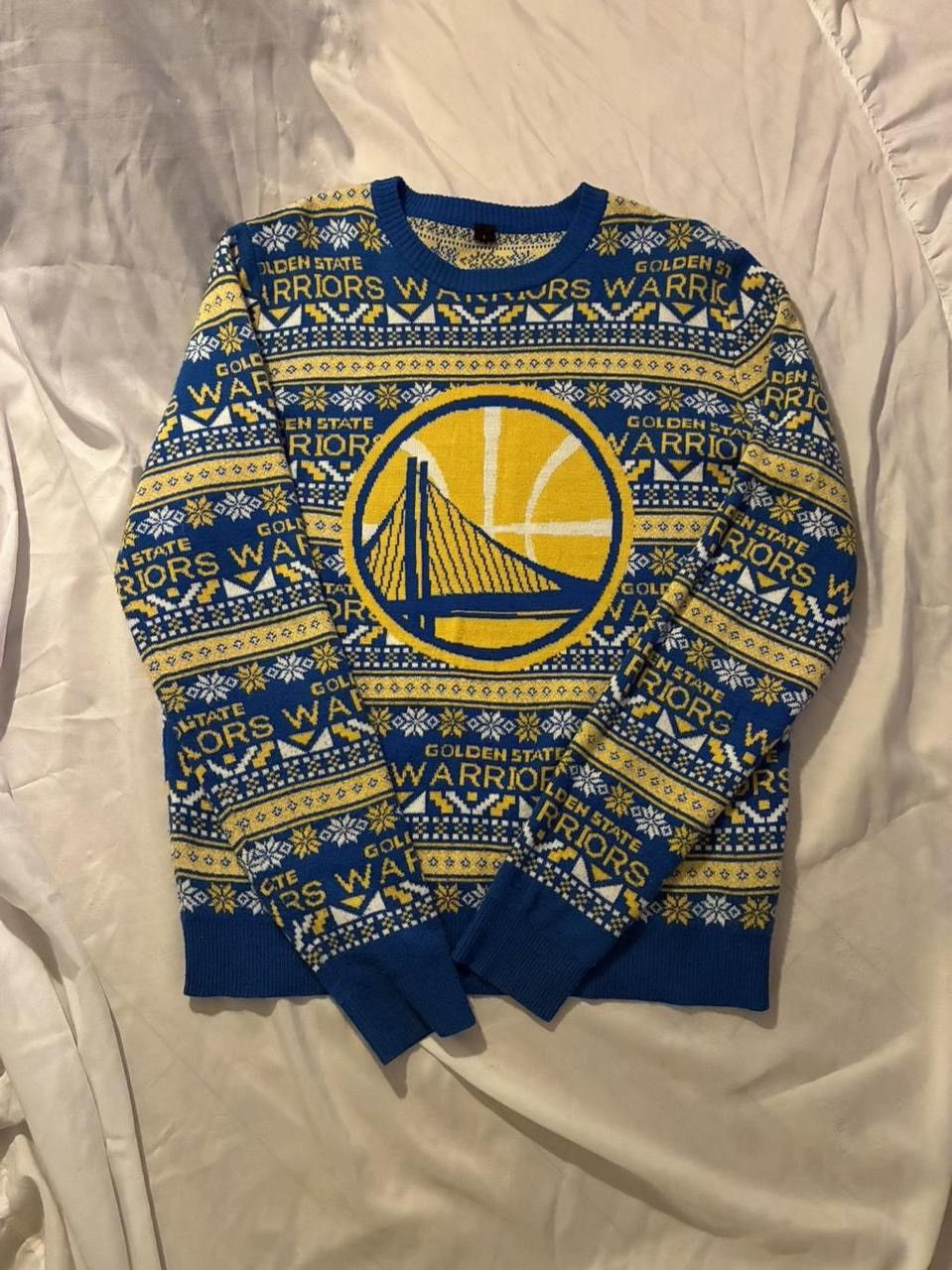 NBA Officially Licensed NBA Golden State Warriors Sweater Size US L / EU 52-54 / 3 - 2 Thumbnail