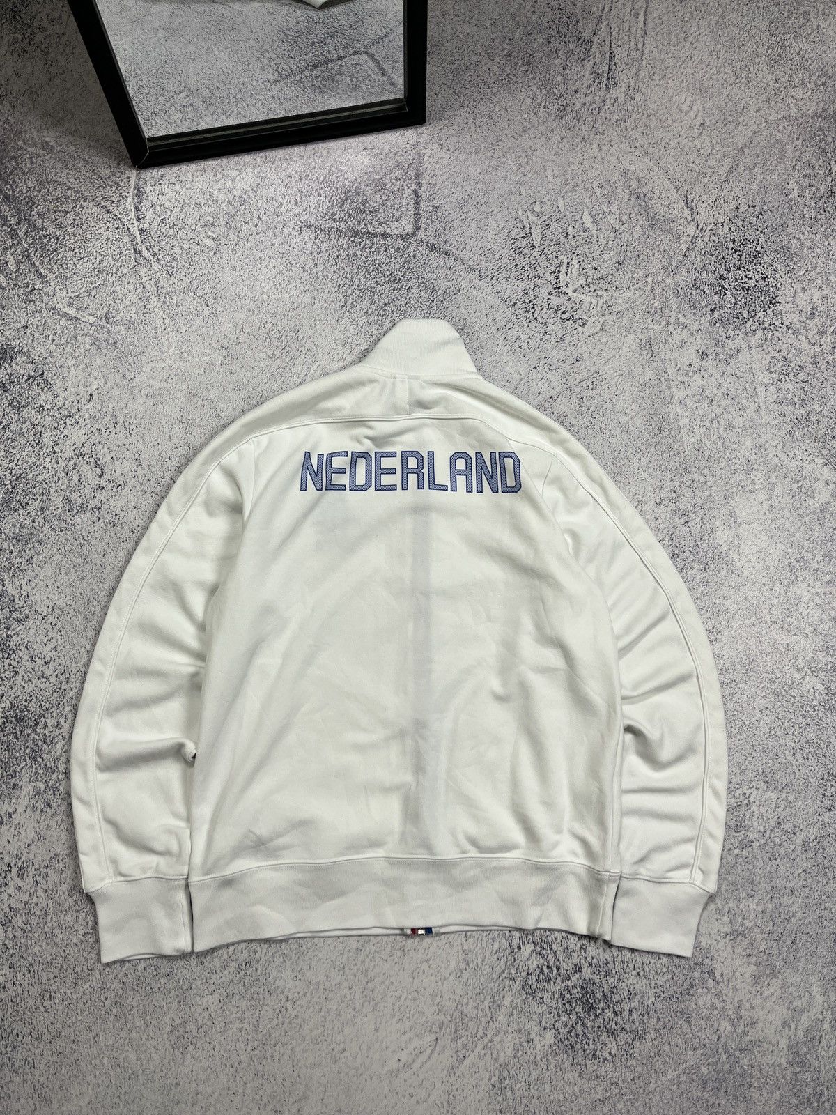 Nike × Vintage Nike Netherlands 2012 World Cup Football Track Jacket KNVB Size US M / EU 48-50 / 2 - 11 Thumbnail