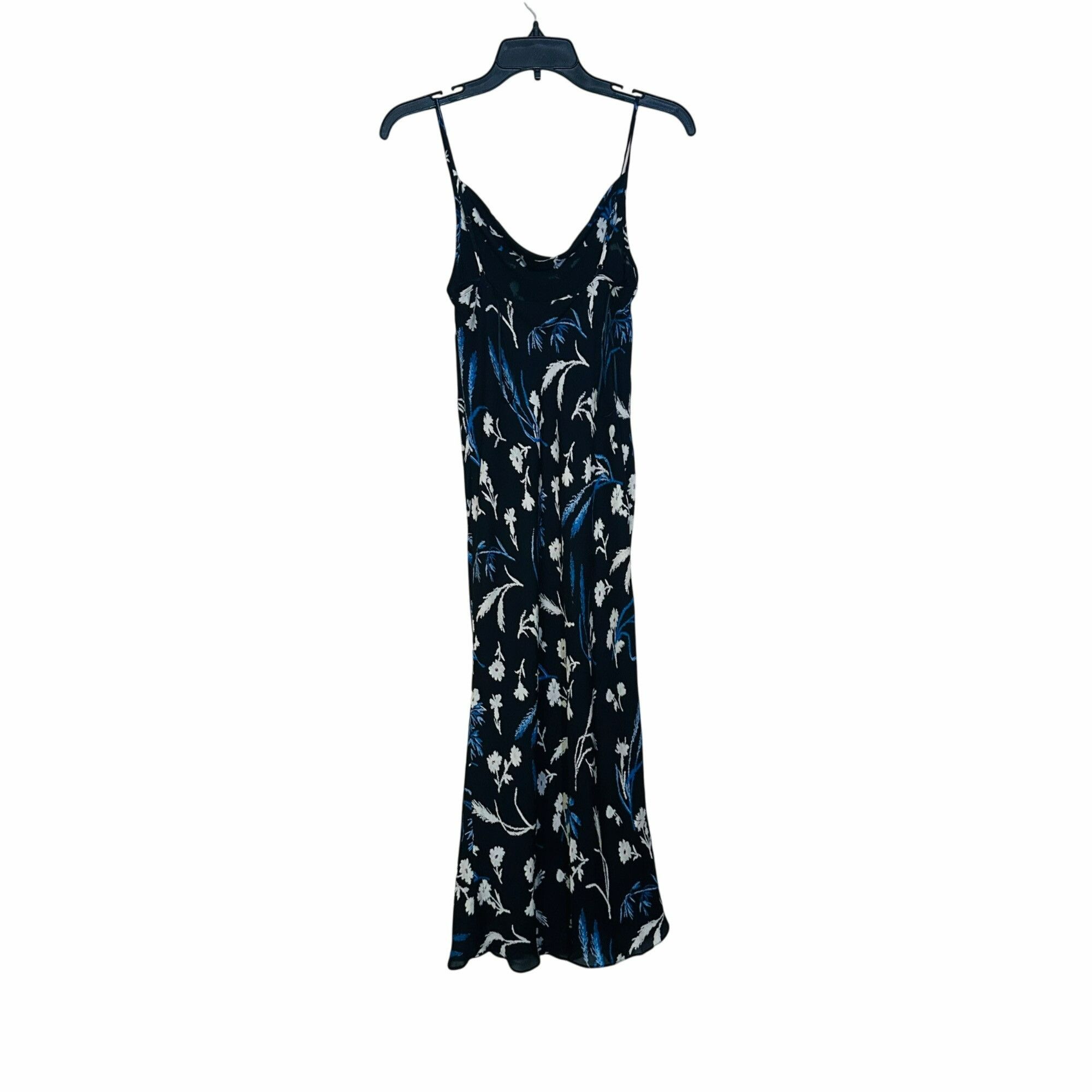 Joie ✨Joie Sz XS floral satin Dress with gentle cowl straight nec Size XS / US 0-2 / IT 36-38 - 3 Thumbnail