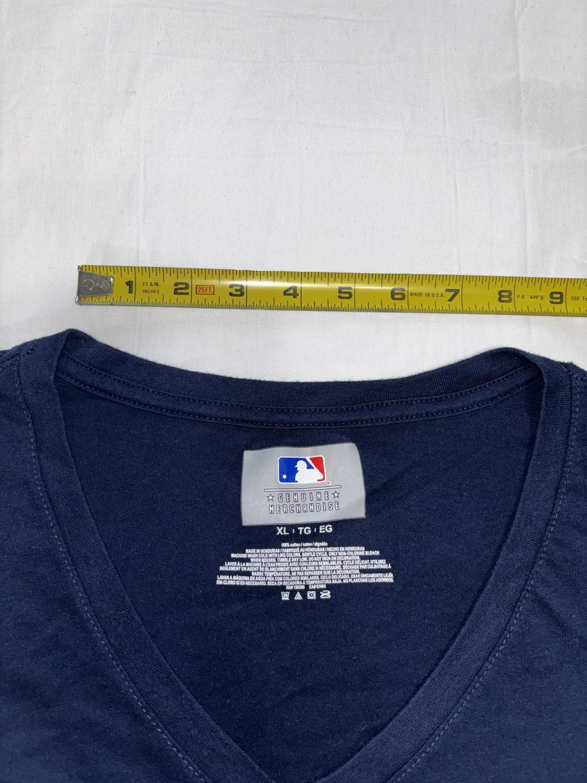 MLB San Diego Padres Women's V-Neck Tee - Patriotic Design Size XL / US 12-14 / IT 48-50 - 5 Thumbnail