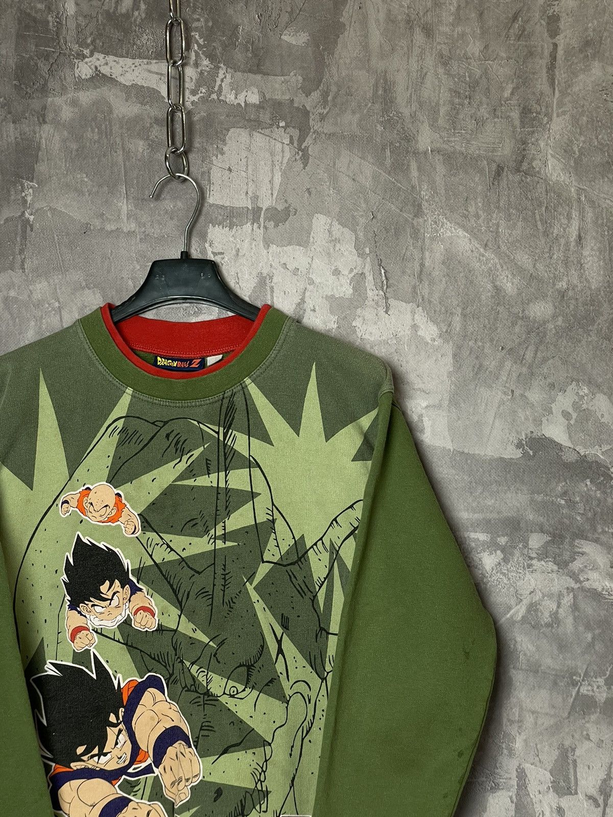 Anime × Japanese Brand × Vintage Rare Vintage 1989 Dragon Ball Z Super Saiyan Sweatshirt 80s Size US XS / EU 42 / 0 - 3 Thumbnail