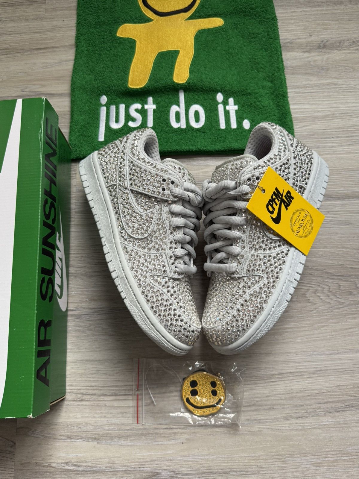 CPFM Swarovski Dunk Low